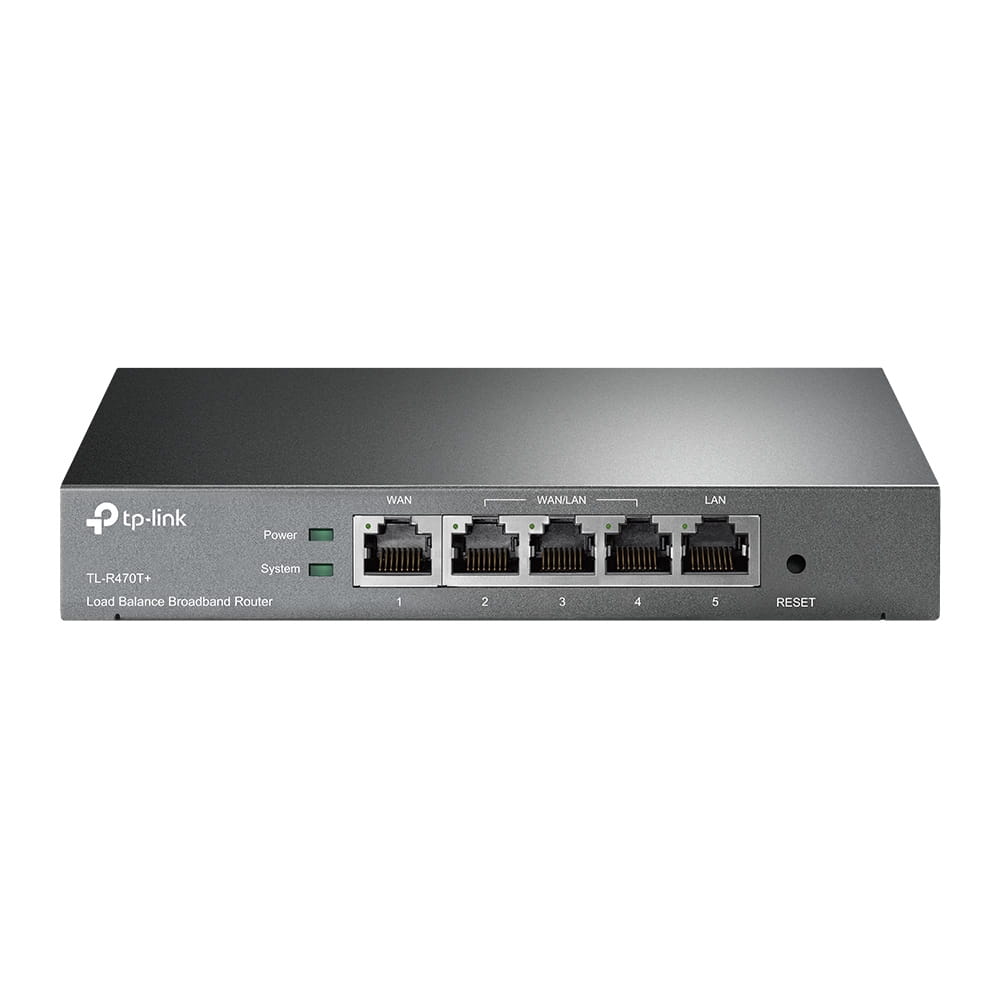 TP-LINK TL-R470T+ - Router WAN-Ports: 4