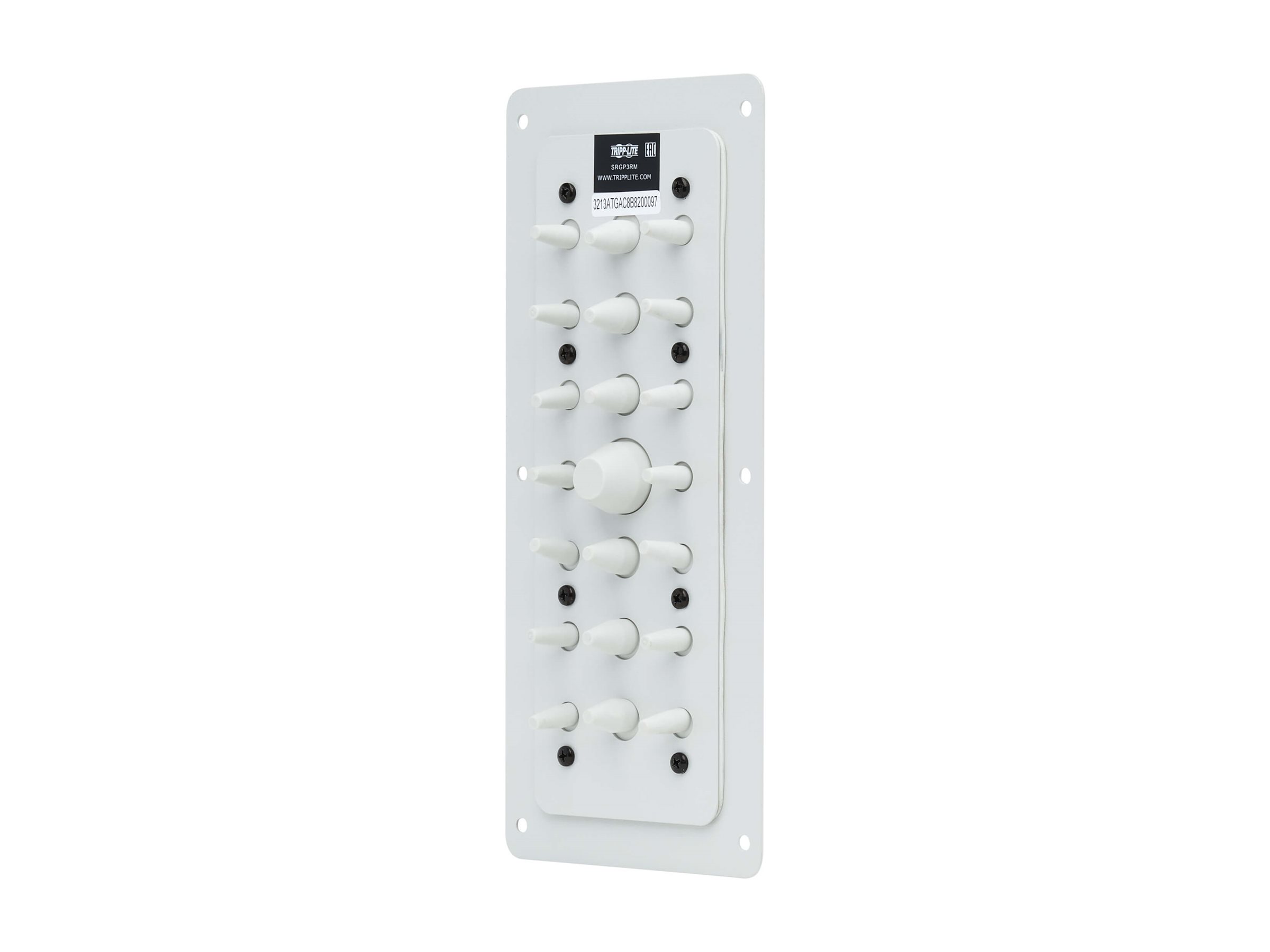 Tripp Eaton Tripp Lite Series SmartRack Cable Entry Gland Plate for NEMA-Rated Enclosure Cabinets, 21-Port Membrane
