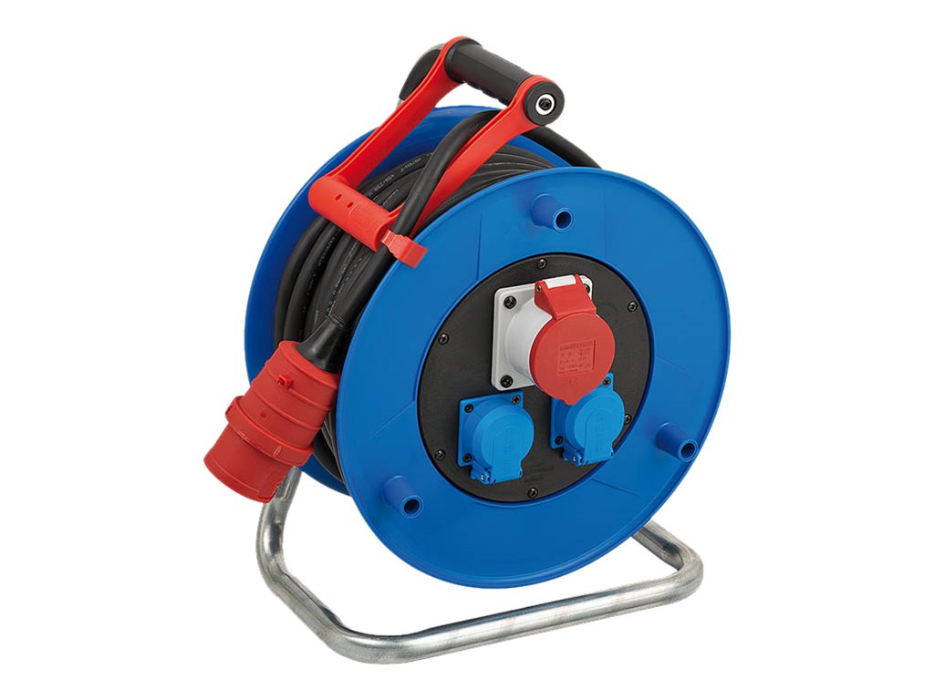 Brennenstuhl Garant CEE 1 cable reel for site & industry H07RN-F 5G2,5 - Verlängerungsrolle - Eingabe, Eingang Stromversorgung - Ausgangsanschlüsse: 3 (Stromversorgung)