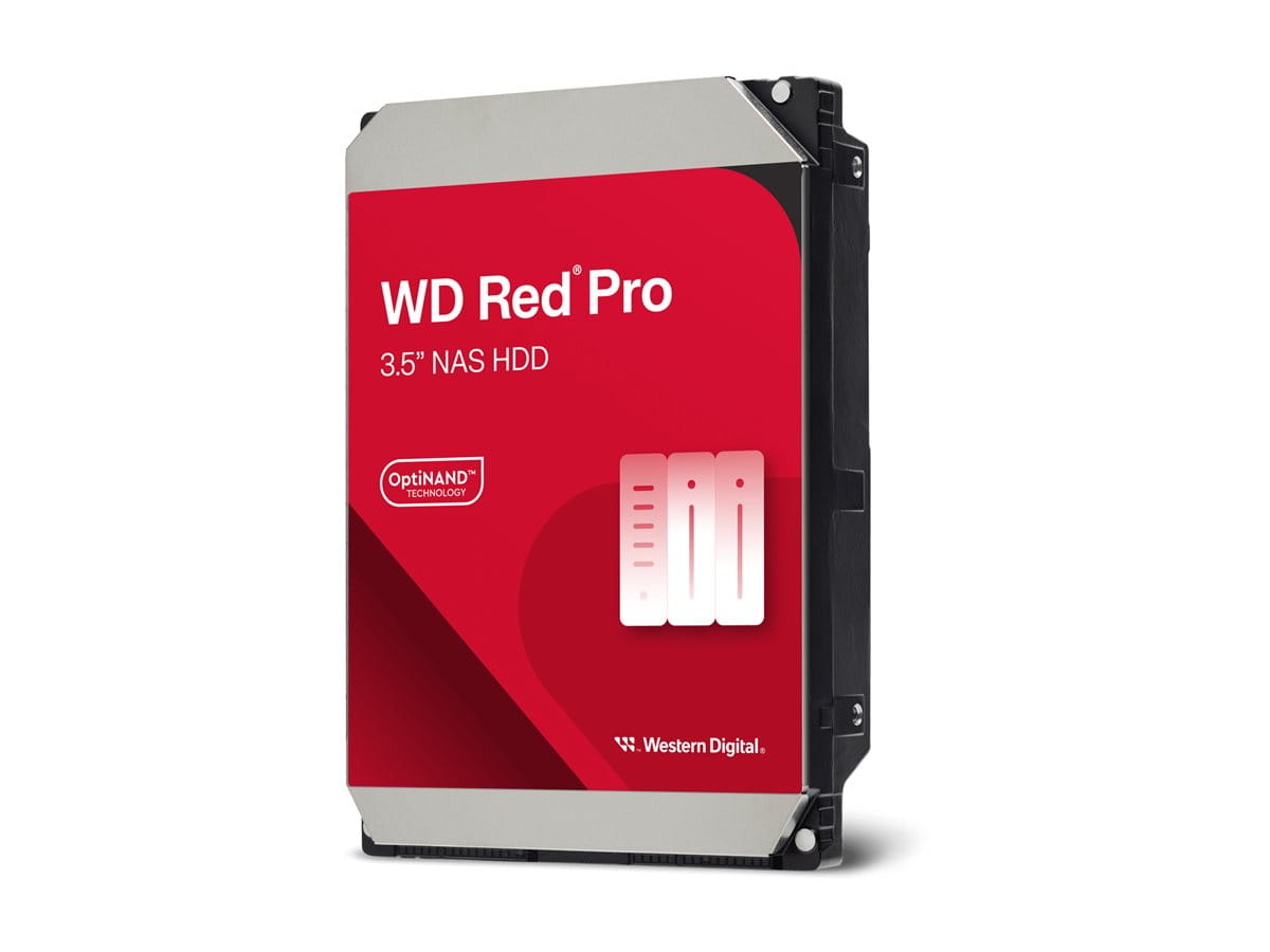 WD Red Pro WD122KFBX - Festplatte - Enterprise - 12 TB - intern - 3.5" (8.9 cm)