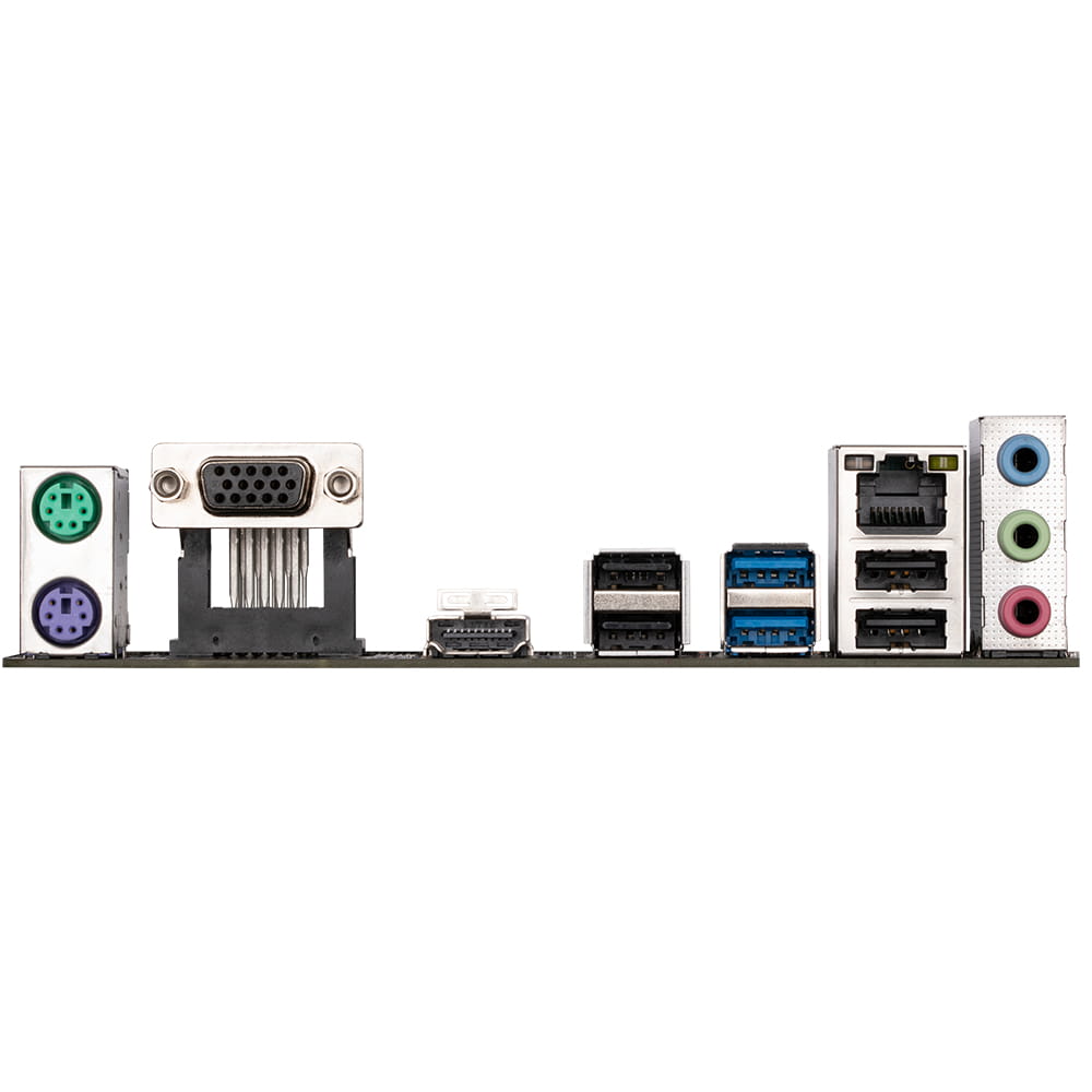 Gigabyte H610M H Motherboard - Unterstützt Intel Core 14. Generation CPUs, 6+1+1 Hybrid Digital VRM, bis zu 5600MHz DDR4 (OC), 1xPCIe 3.0 M.2, GbE LAN, USB 3.2 Gen 1, Intel, LGA 1700, Intel® Celeron®, Intel® Core™ i3, Intel® Core™ i5, Intel® Co