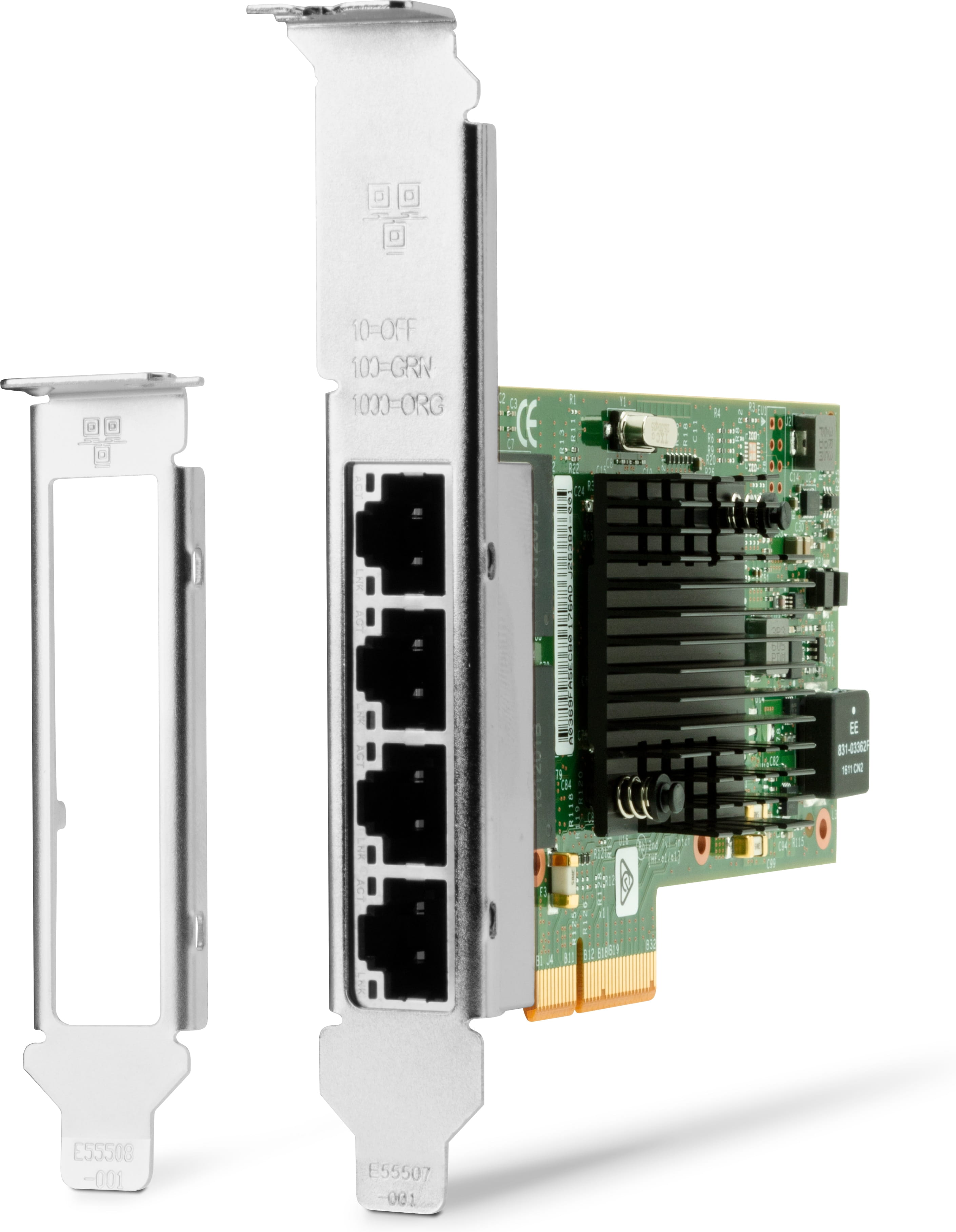 HP Intel I350-T4 - Netzwerkadapter - PCIe 2.1 x4