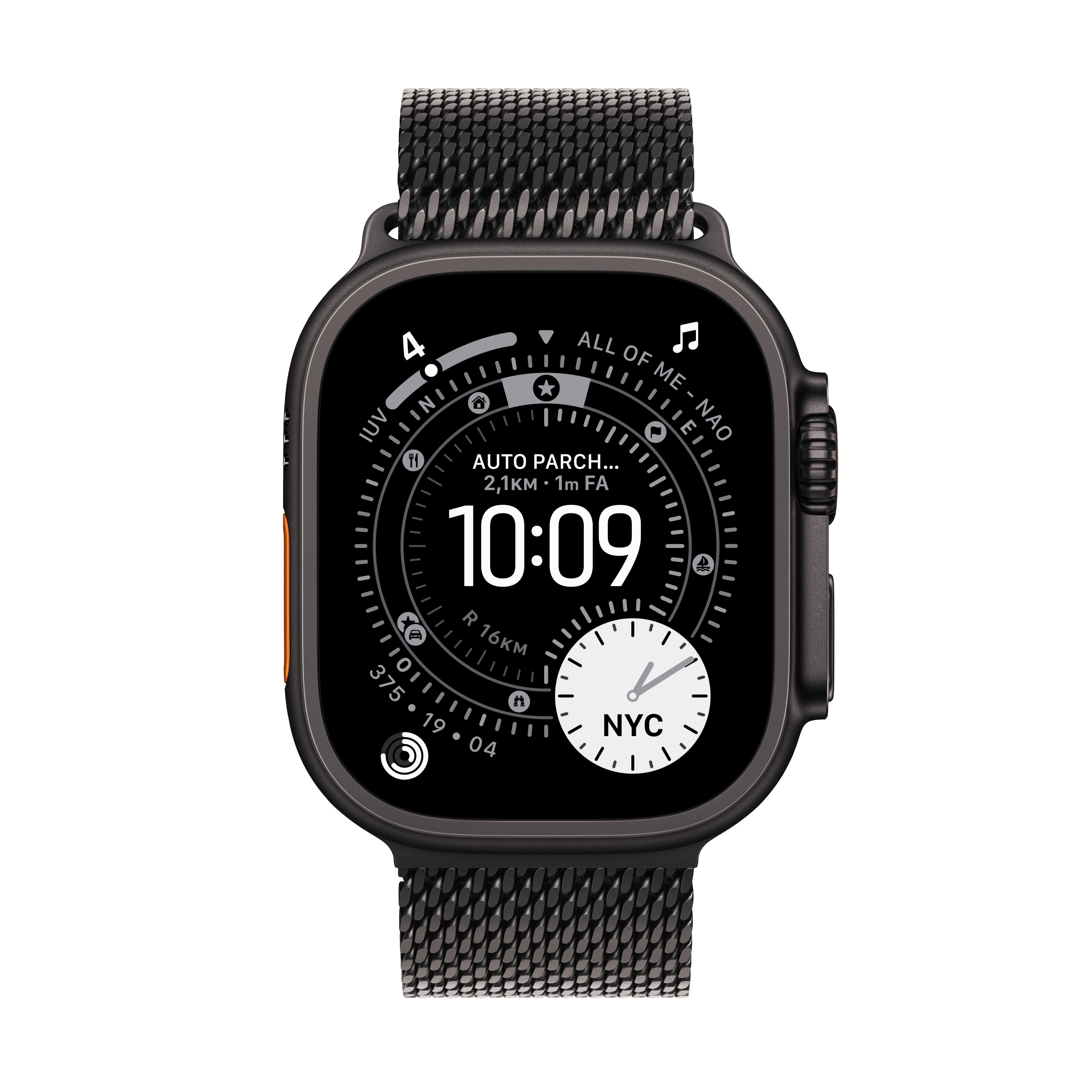 Apple Watch Ultra 3 - 49 mm - Black Titanium