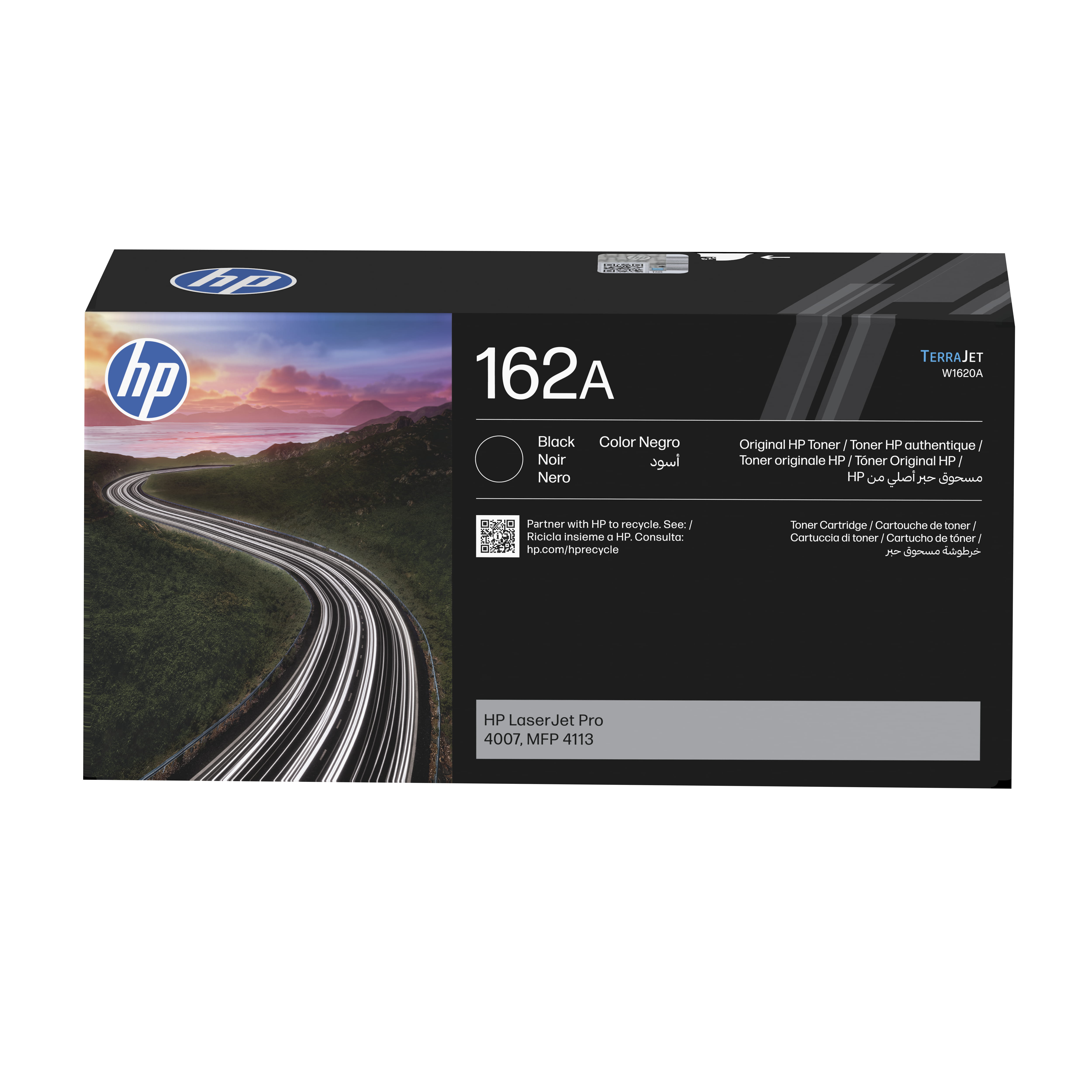 HP 162A - Schwarz - original - LaserJet - Tonerpatrone (W1620A)