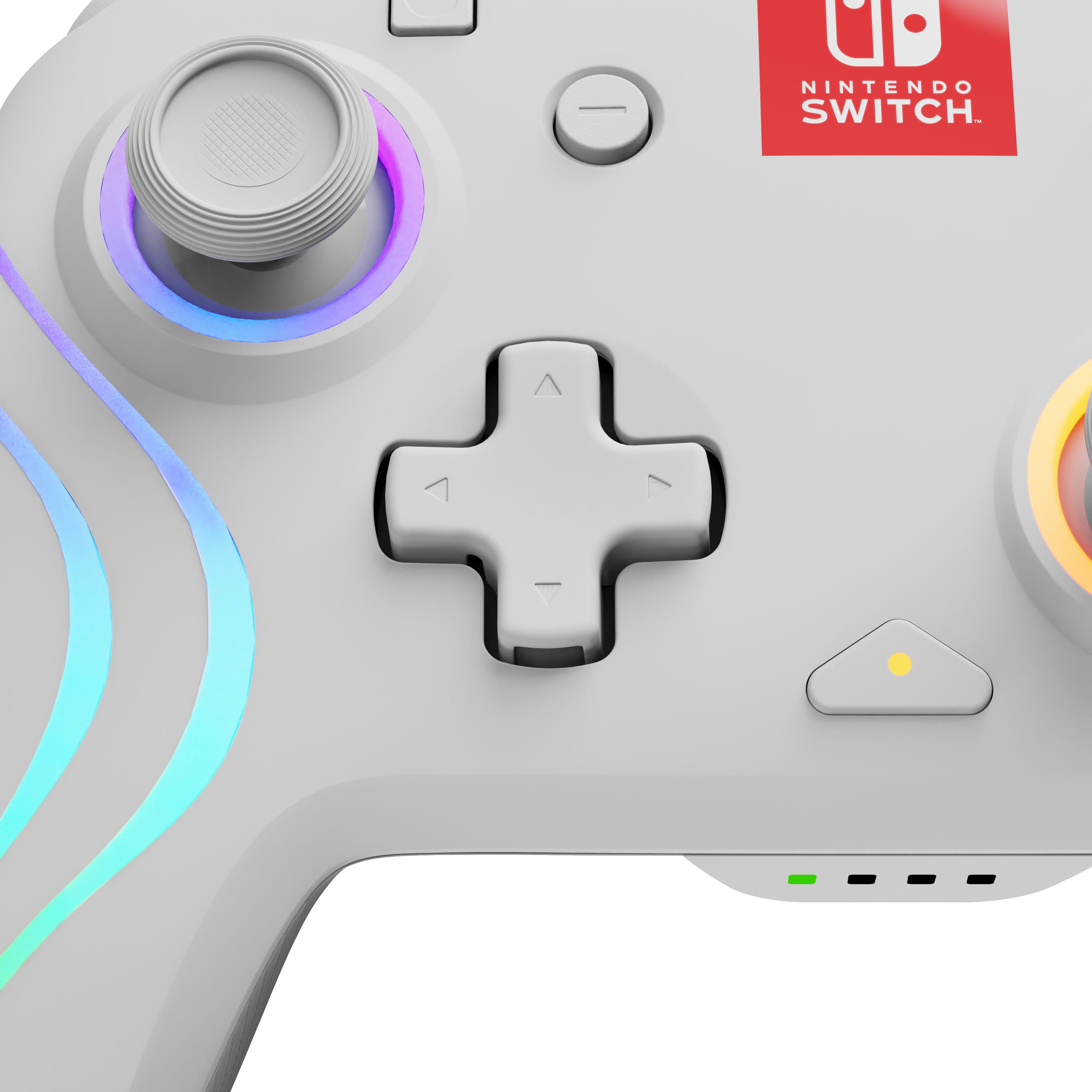 PDP Afterglow Wave, Gamepad, Nintendo Switch, Nintendo Switch Lite, Nintendo Switch OLED, Schaltfläche Zurück, D-Pad, Menü-Taste, Schaltfläche Teilen, Analog / Digital, Mehrfarbig, Verkabelt & Kabellos