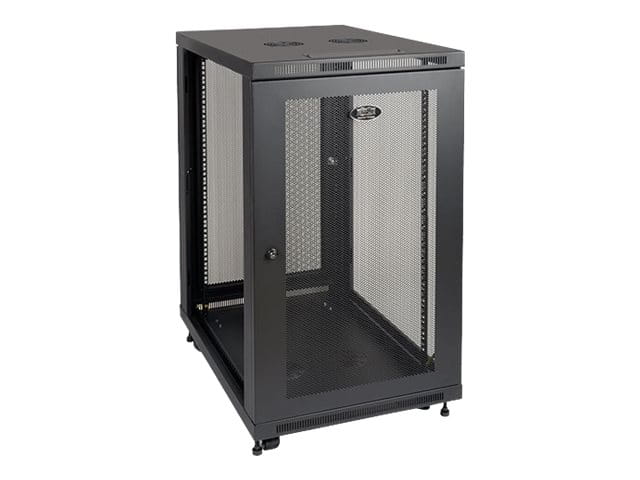 Tripp Eaton Tripp Lite Series 24U Rack Enclosure Server Cabinet 33" Deep w/ Doors & Sides - Schrank Netzwerkschrank - Schwarz - 24U - 48.3 cm (19")