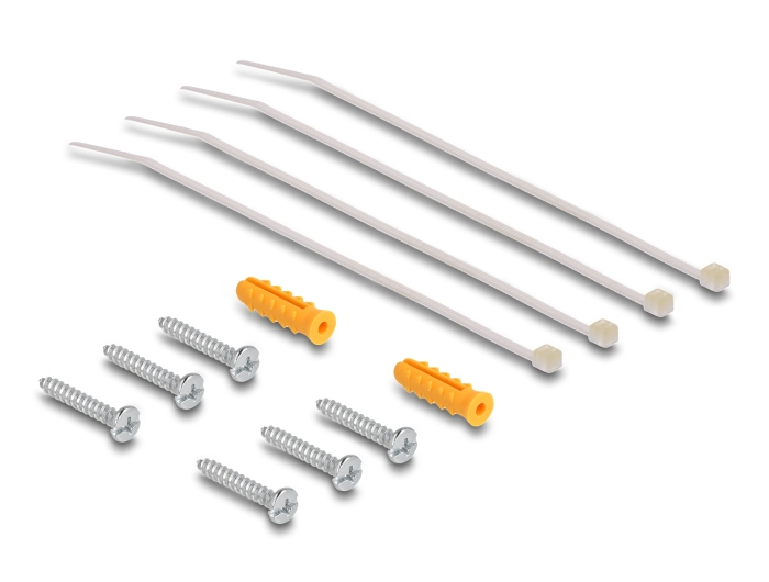Delock Gehäuse mit modularen Einsätzen - weiß