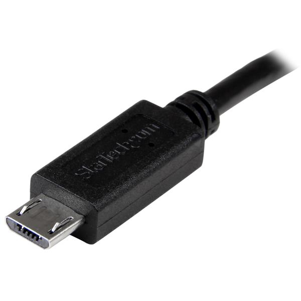 StarTech.com StarTech 20cm USB OTG Kabel - Micro USB auf Micro USB - USB OTG Adapterkabel - St/St - USB-Kabel - Micro-USB Typ B (M)