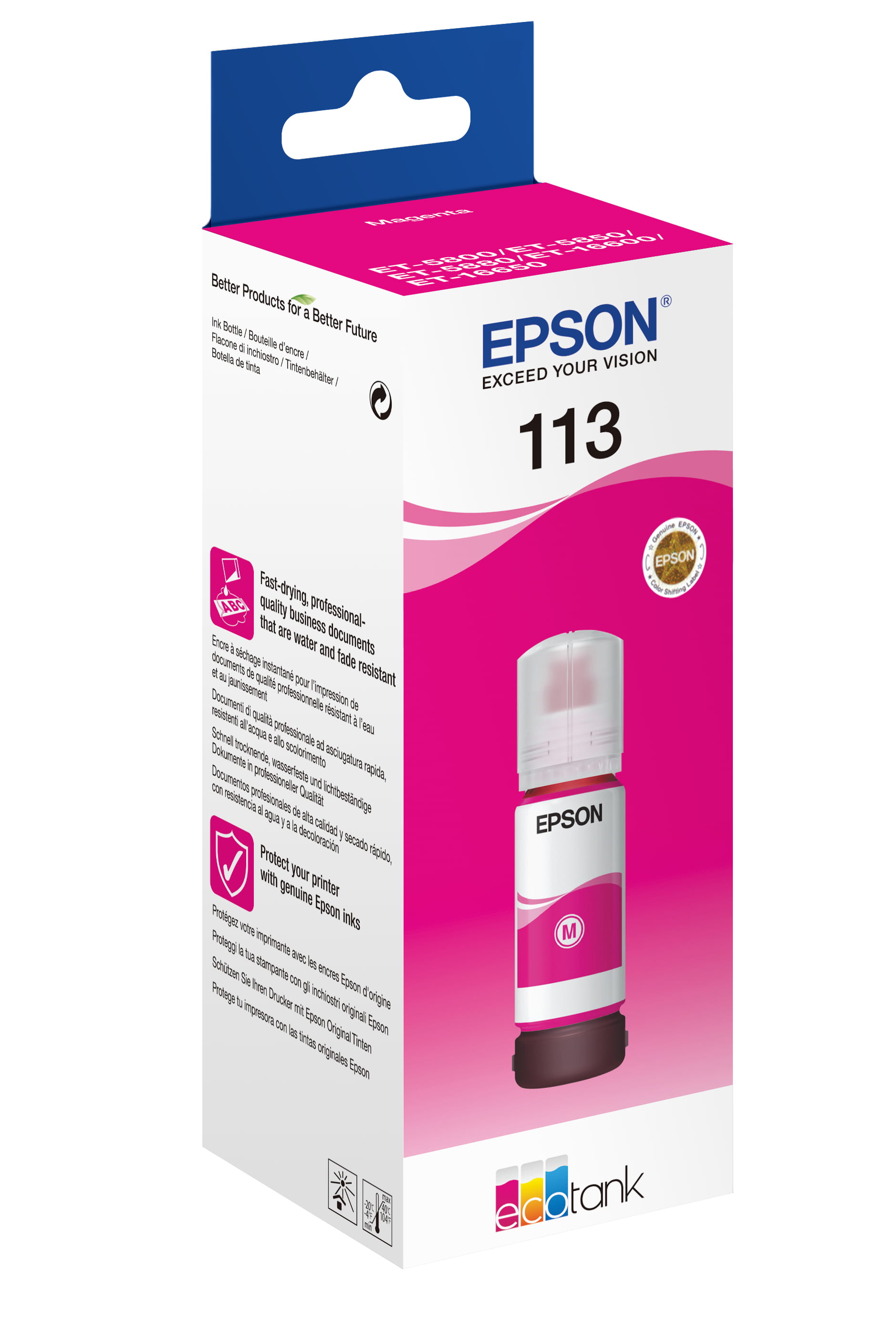 Epson EcoTank 113 - 70 ml - Magenta - original