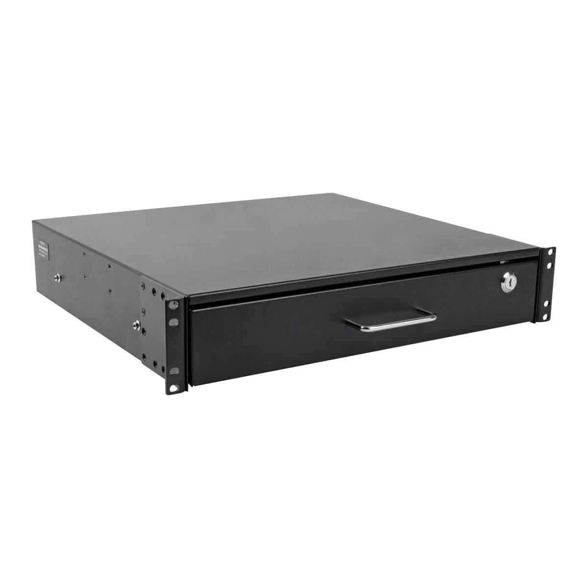 Tripp Eaton Tripp Lite Series 2U Locking Rackmount Storage Drawer Rack Enclosures/ Open Frame - Rack Storage Drawer - Schwarz - 2U - 48.3 cm (19")