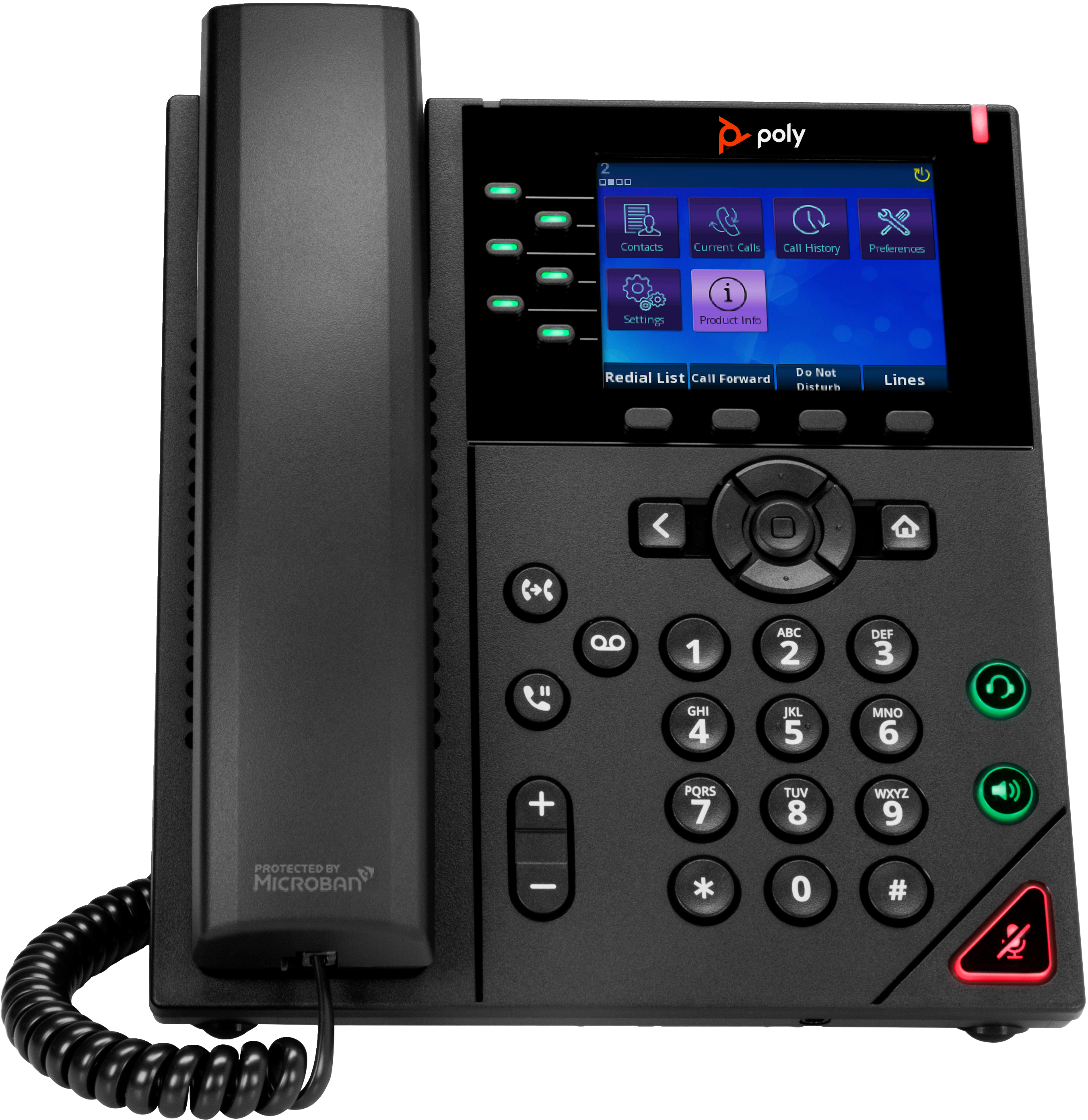 Poly HP Poly VVX 350 - OBi Edition - VoIP-Telefon