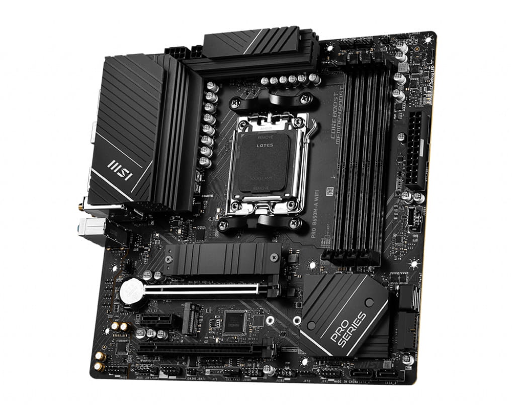 MSI PRO B650M-A WIFI - Mainboard - mATX