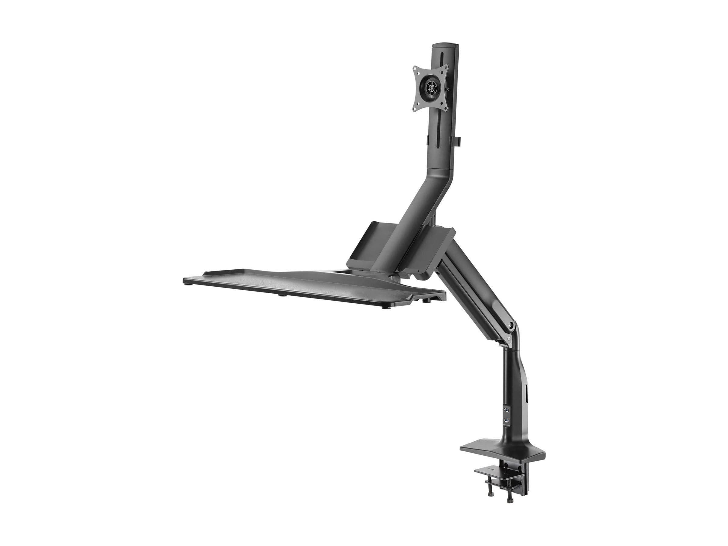 InLine Workstation-Tischhalterung mit Lifter - beweglich - bis 81cm (32") / 9kg