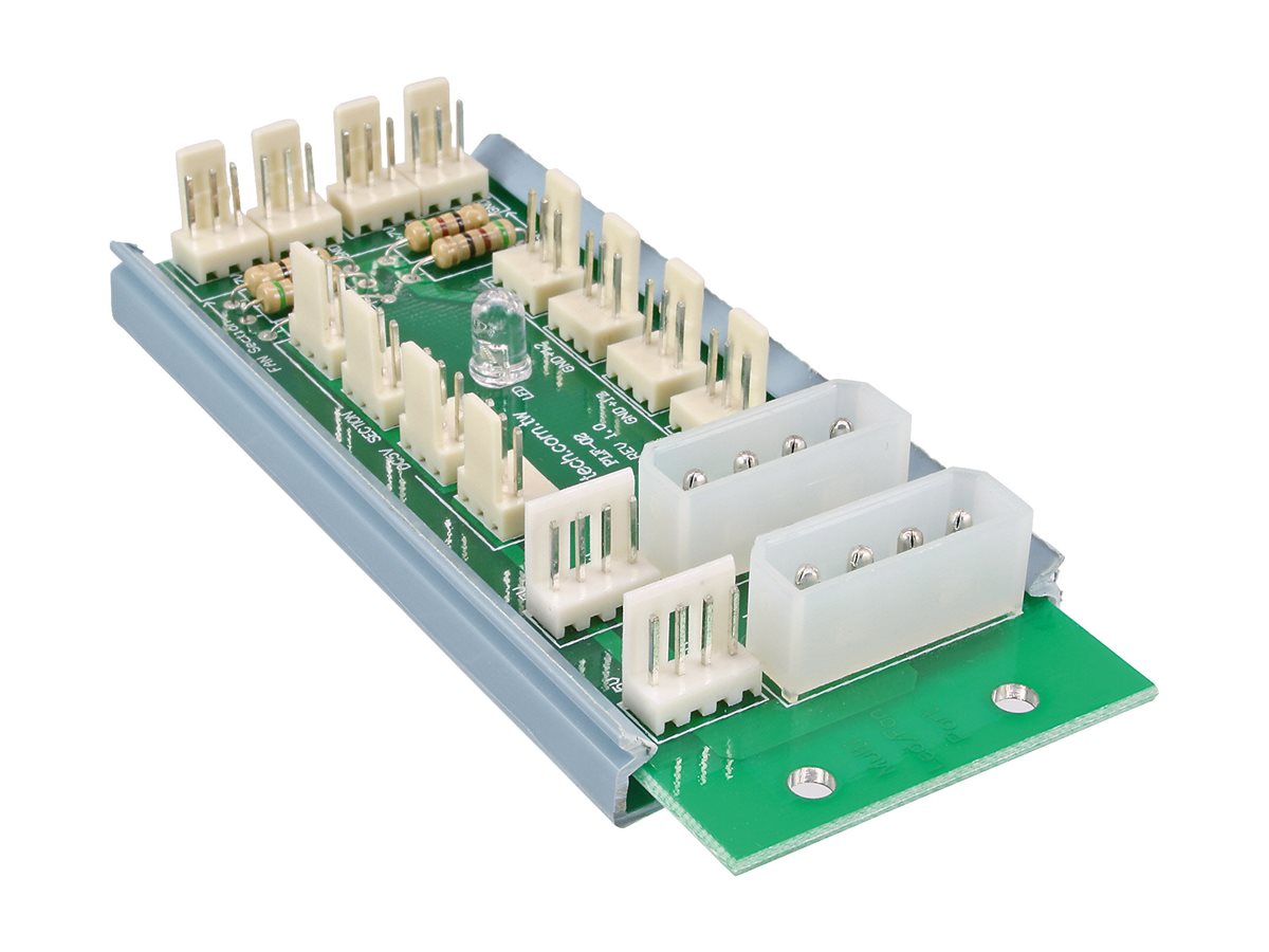 InLine Multi Port Panel - für 12 Lüfter