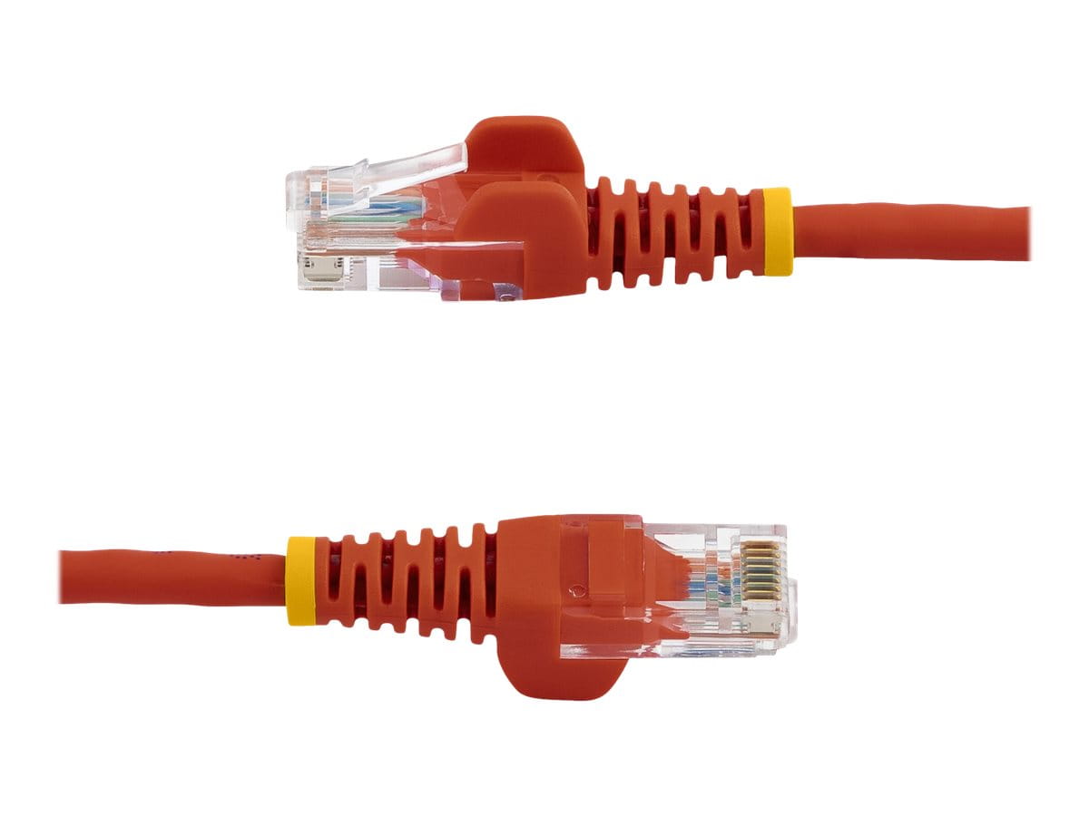 StarTech.com 3m Cat5e RJ45 UTP Netzwerkkabel Snagless - Cat 5e Patchkabel - Rot - Stecker / Stecker - Patch-Kabel - RJ-45 (M)