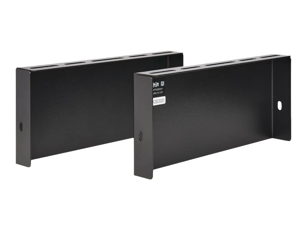Tripp Eaton Tripp Lite Series SmartRack Short Riser Panels for Hot/Cold Aisle Containment System - Standard 300 mm Rack Coolers, Set of 2 - Steigleitung für Kabelführungsblenden - Schwarz (Packung mit 2)