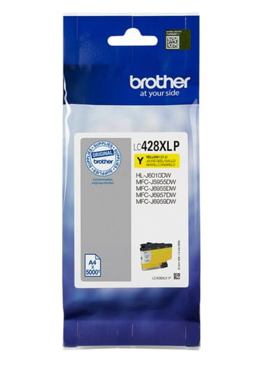 Brother LC-428XLYP, Gelb, 1 Stück(e), 5000 Seiten, Einzelpackung