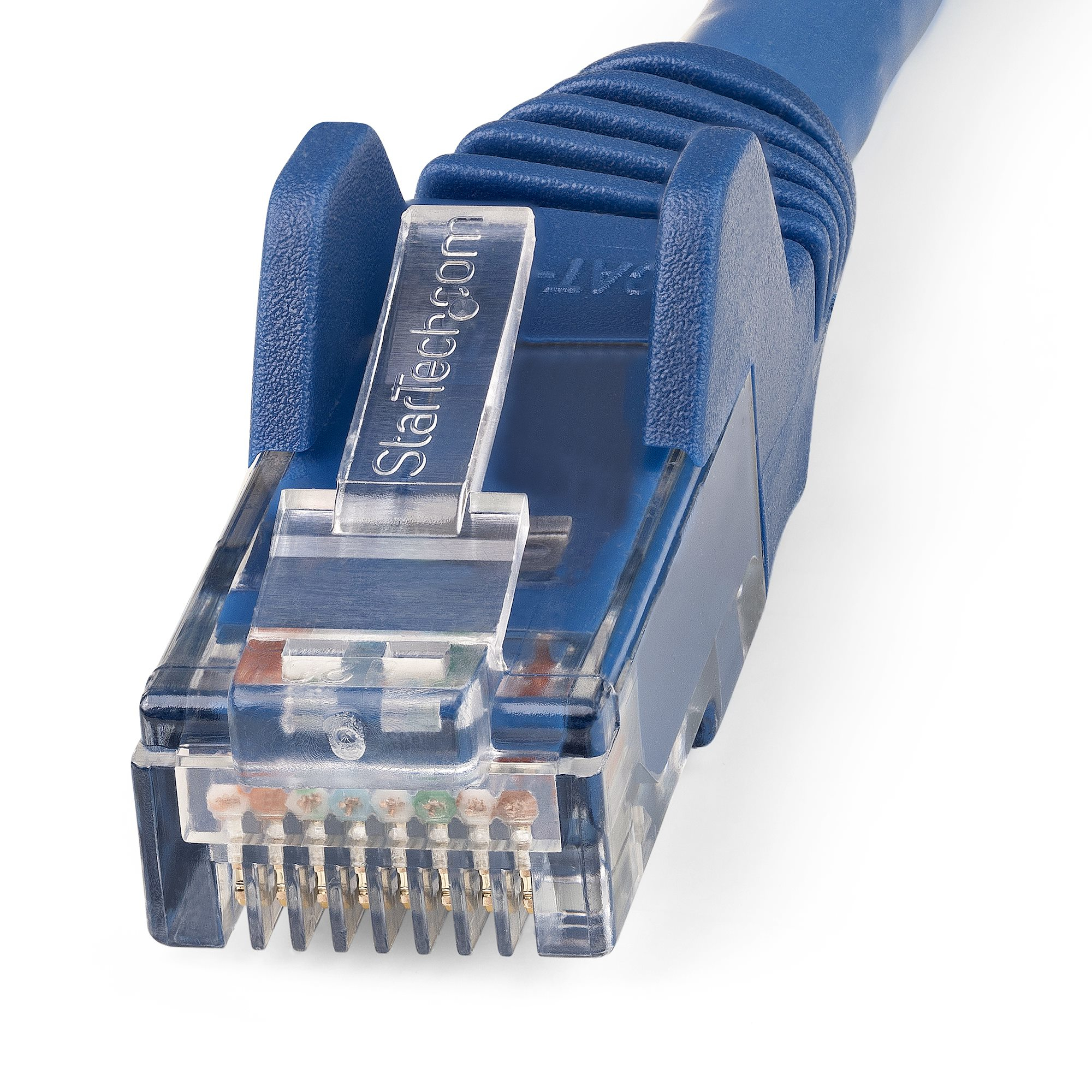 StarTech.com 7m Netzwerkkabel CAT6 - LSZH(weniger Rauch, Halogenfrei) - 10Gbit 650MHz 100W POE RJ45 U/UTP LAN-Patch Kabel - Blau, ETL Zertifizierung, 24AWG, Installationskabel (N6LPATCH7MBL)