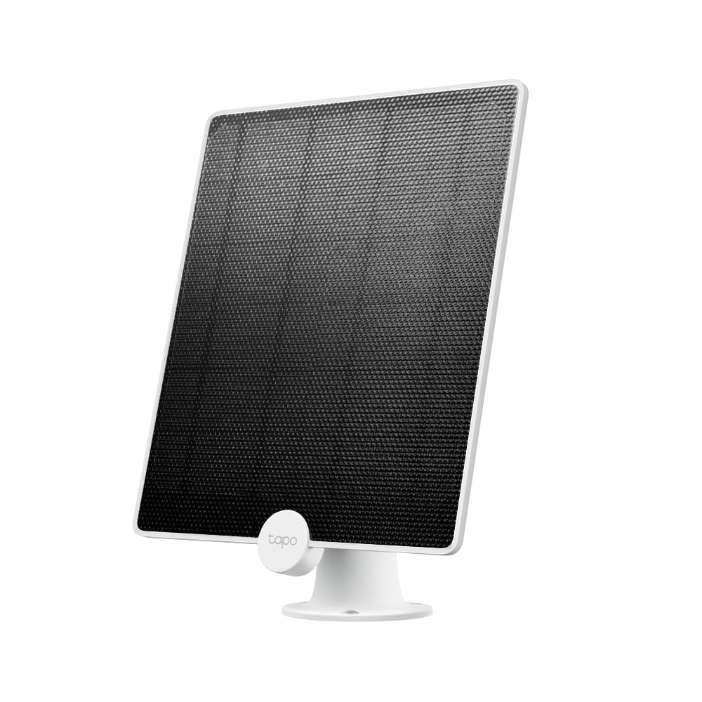 TP-LINK Tapo Solarpanel, 4,5 W, 5,2 V, 0 - 360°, IP65, Mikro-USB, Tapo C425, Tapo C420, Tapo C400