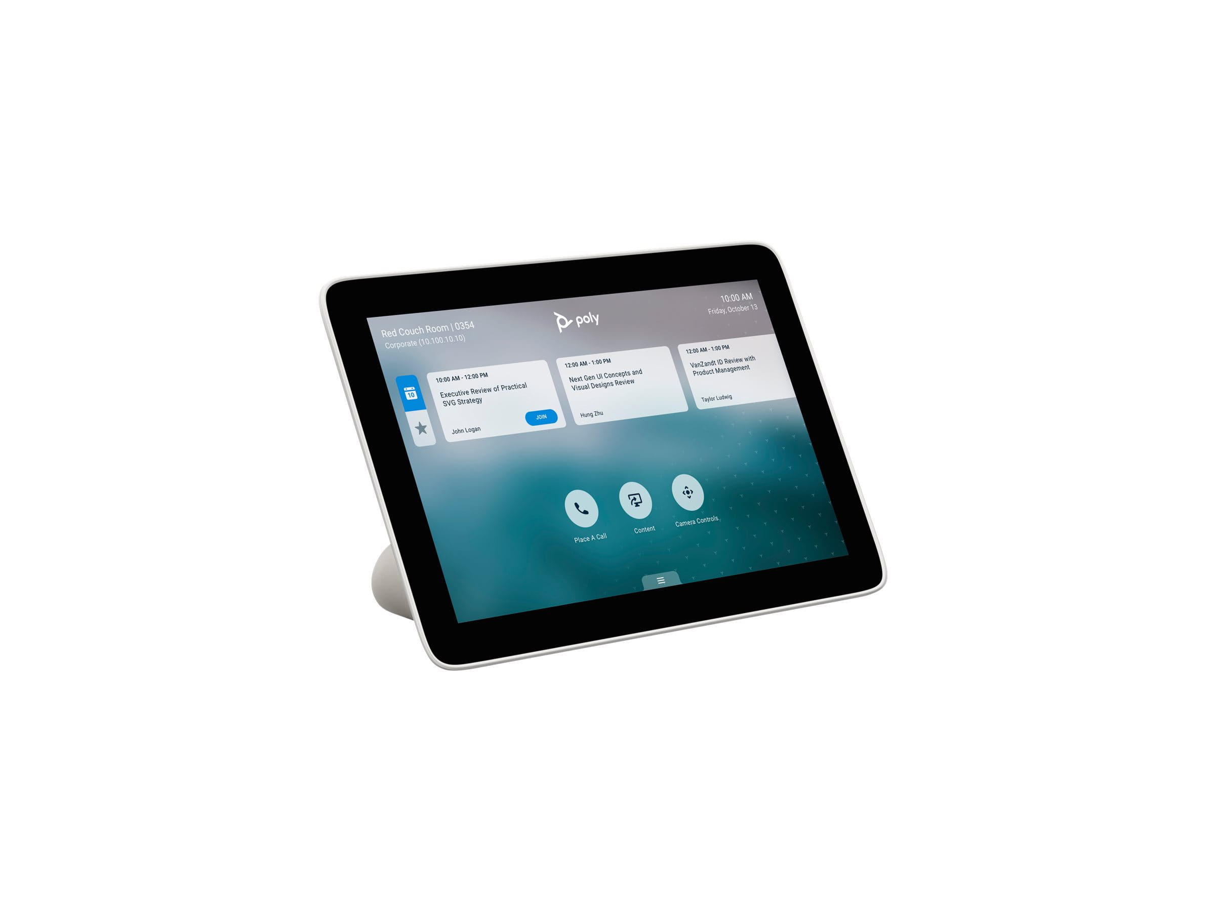 HP Poly TC8 - Touch Controller - Zoom-zertifiziert, Zertifiziert für Microsoft Teams