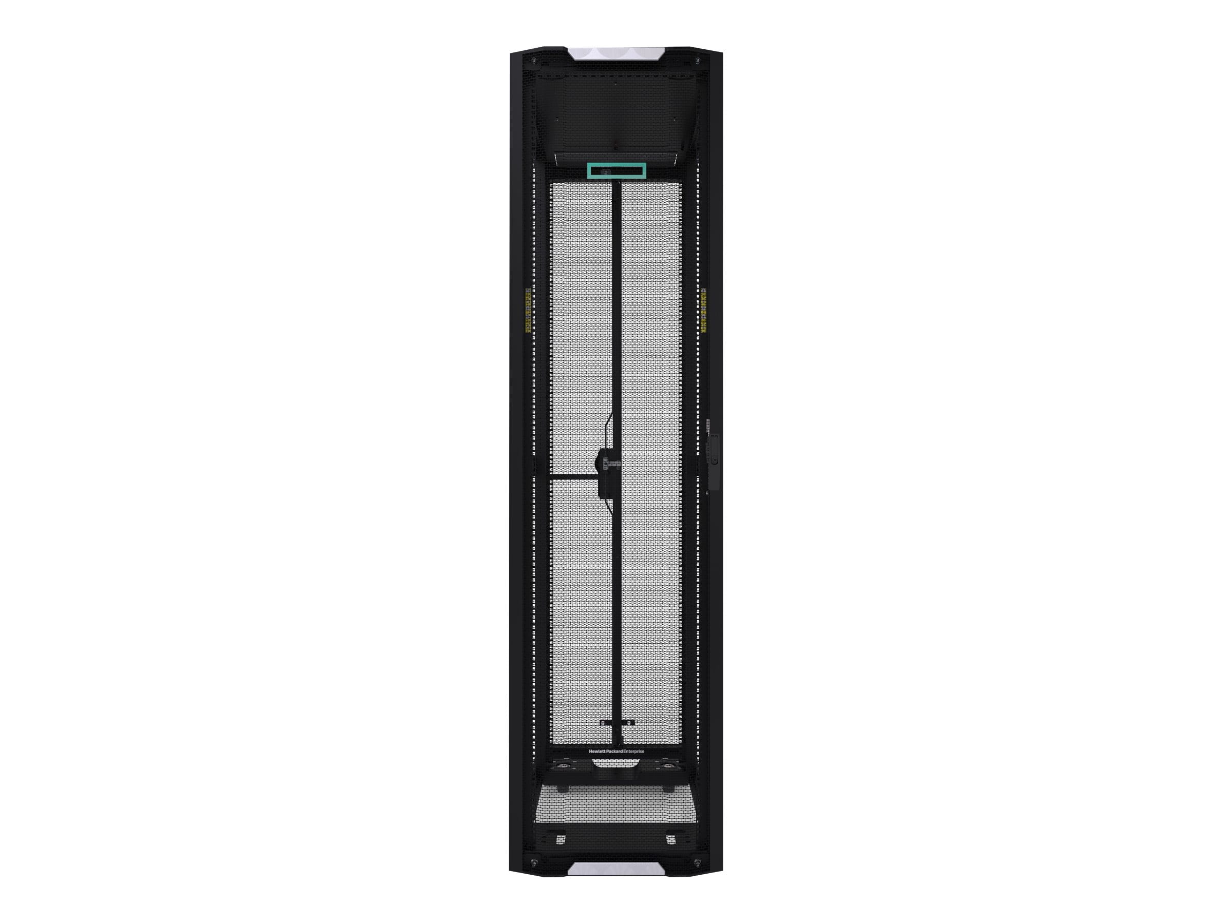 HPE 800mm x 1200mm G2 Enterprise Pallet Rack - Schrank - Schwarz mit silbernen Akzenten - 42HE - 48.3 cm (19")
