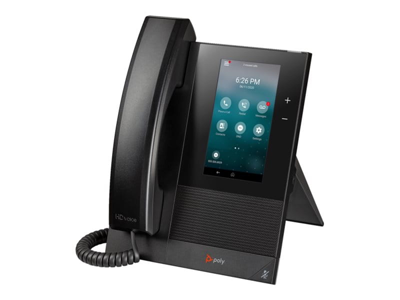 Poly HP Poly CCX 400 - VoIP-Telefon mit Rufnummernanzeige/Anklopffunktion