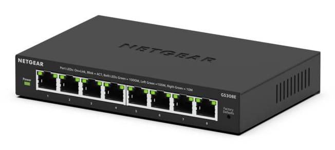 Netgear 300 Series SOHO Plus GS308E - Switch
