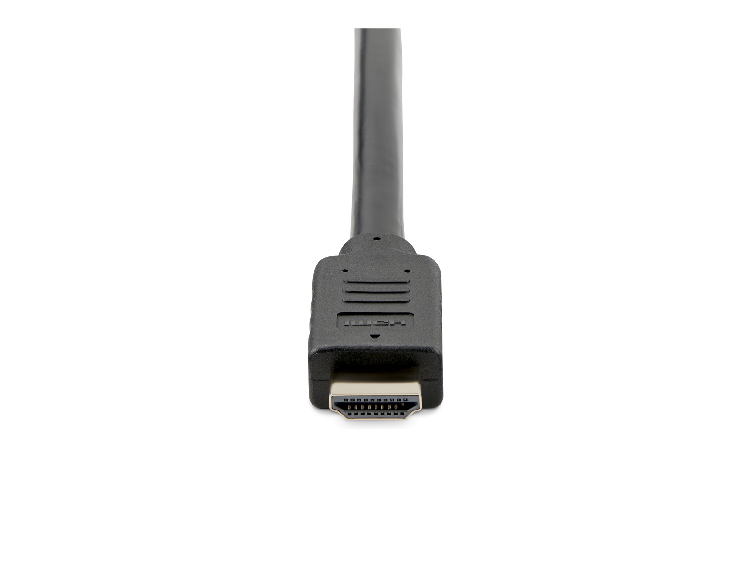 StarTech.com 15m(50ft) HDMI 2.0 Cable, 4K 60Hz Active HDMI Cable, CL2 Rated for In Wall Installation, Long Durable High Speed Ultra-HD HDMI Cable, HDR 10, 18Gbps, Male to Male Cord, Black - Al-Mylar EMI Shielding (HD2MM15MA)
