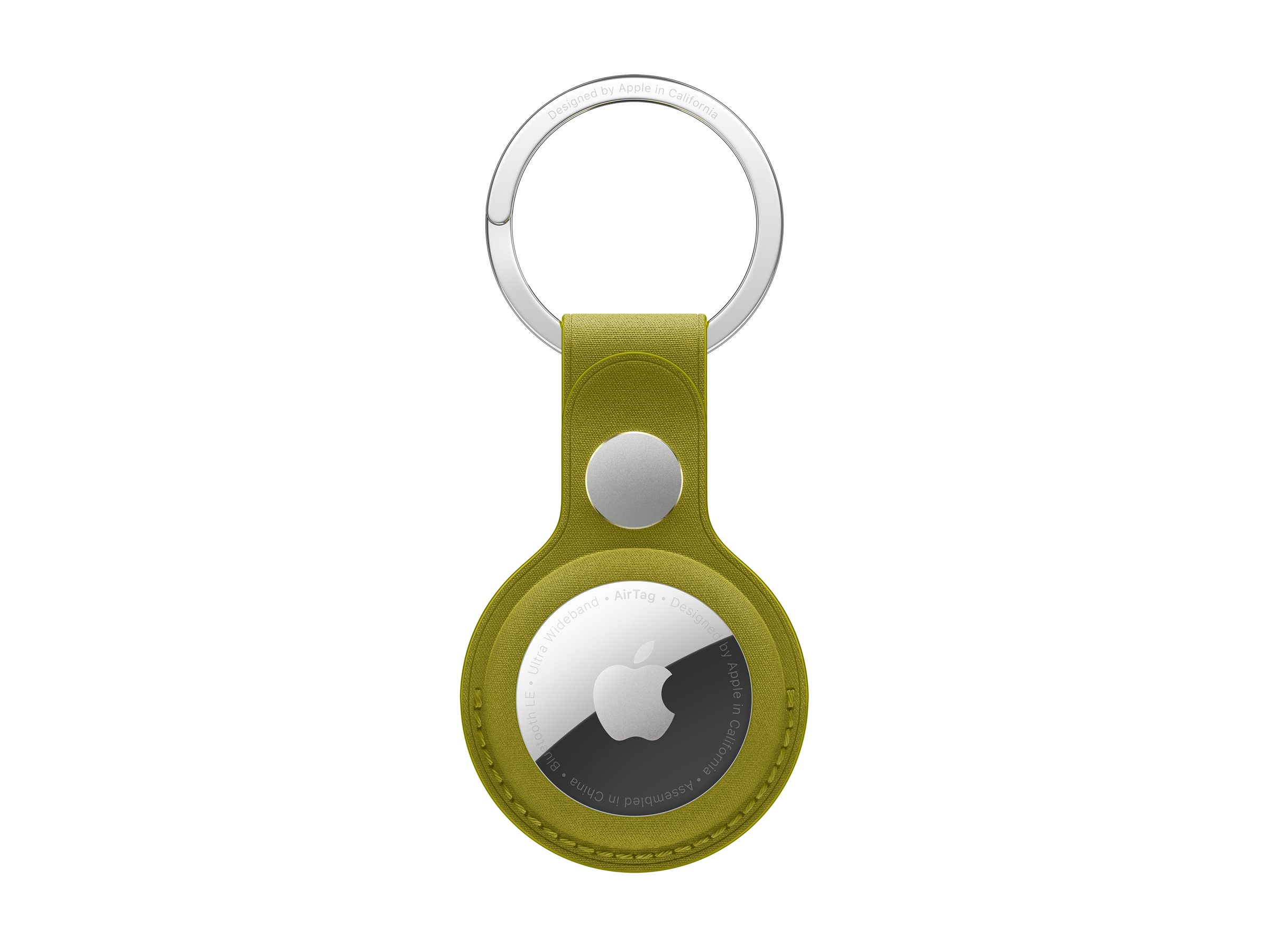 Apple Tasche für Airtag - Microtwill, stainless