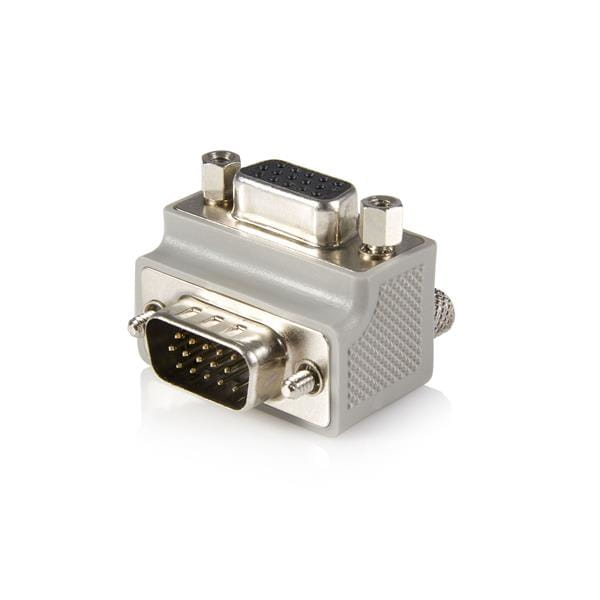 StarTech.com VGA auf VGA Kabel Adapter Typ 1 rechts gewinkelt - St/Bu - VGA-Adapter - HD-15 (VGA)