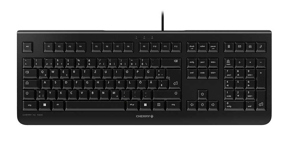 Cherry KC 1000 - Tastatur - 100% - full size