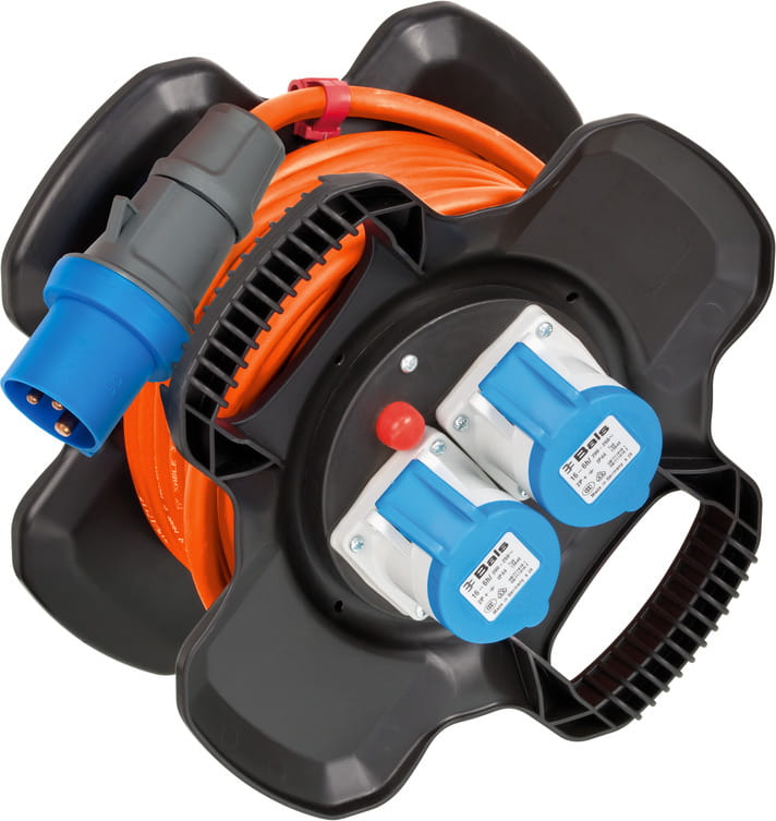 Brennenstuhl 1169730101, Schwarz, Kunststoff, 5 AC-Ausgänge, Gerade, 10 m, IP44