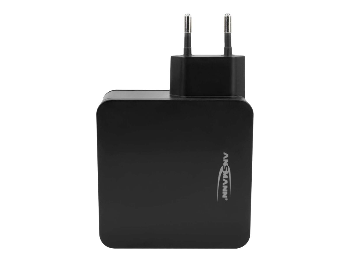 Ansmann 247PD - Netzteil - 45 Watt - 4700 mA - PD, QC 3.0 - 2 Ausgabeanschlussstellen (USB-C, USB)