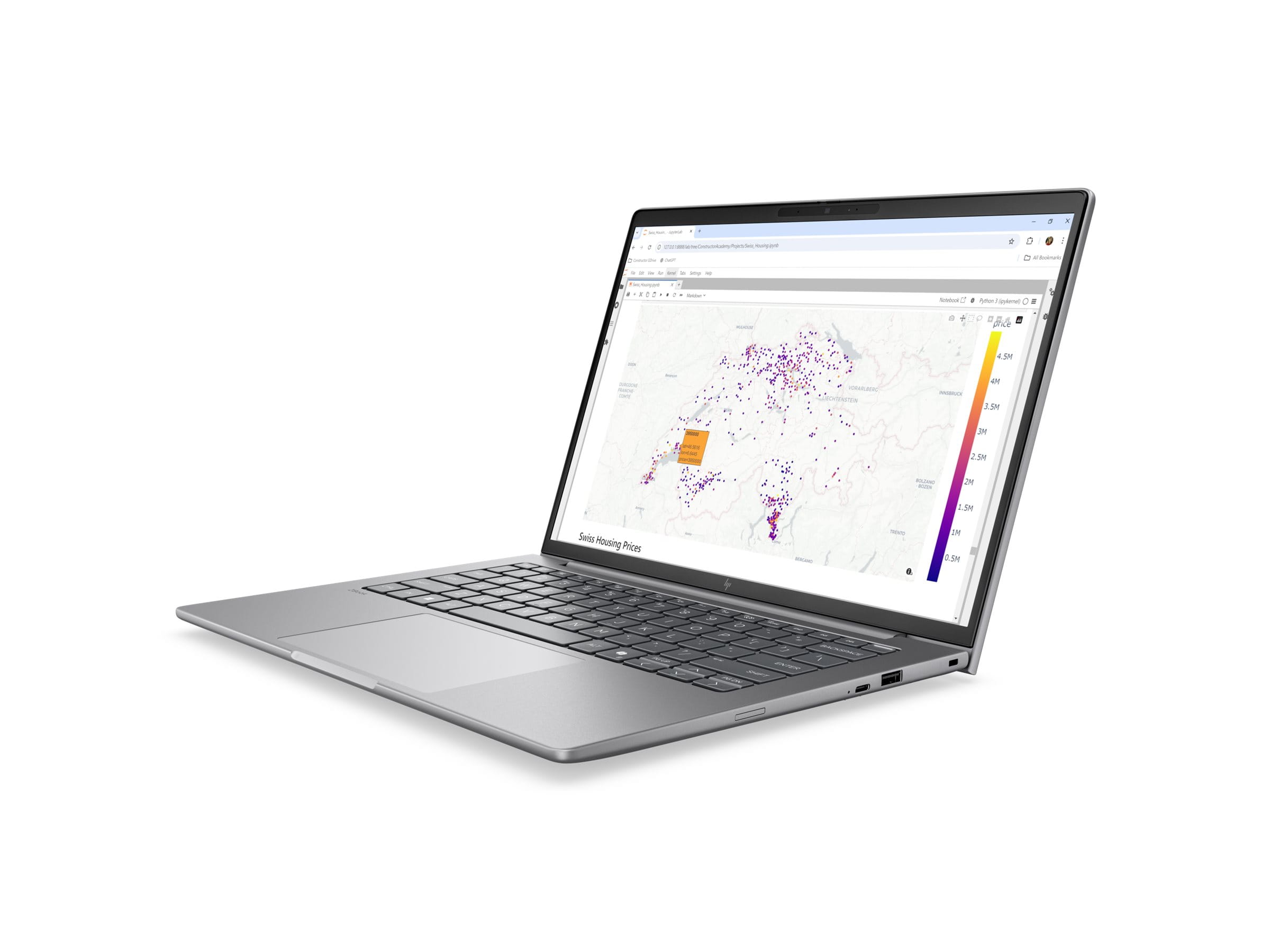 HP ZBook 8 G2a Mobile Workstation - AMD Ryzen AI 9 HX PRO 470 - Win 11 Pro - Radeon 890M - 64 GB RAM - 1 TB SSD NVMe - 35.6 cm (14")