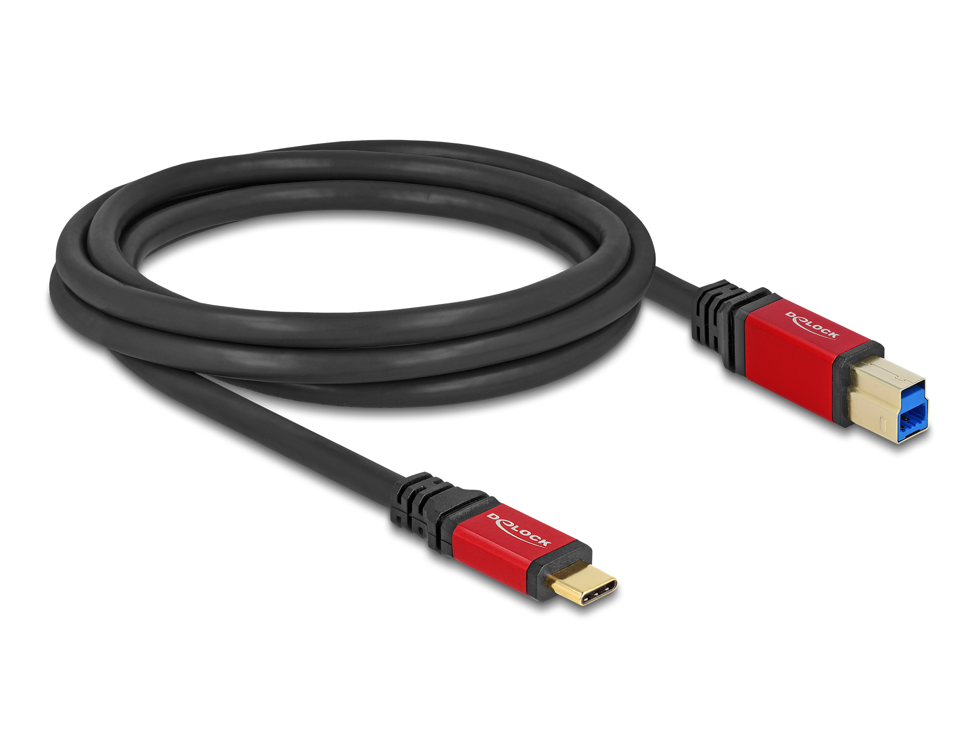 Delock USB-Kabel - 24 pin USB-C (M) zu USB Type B (M)