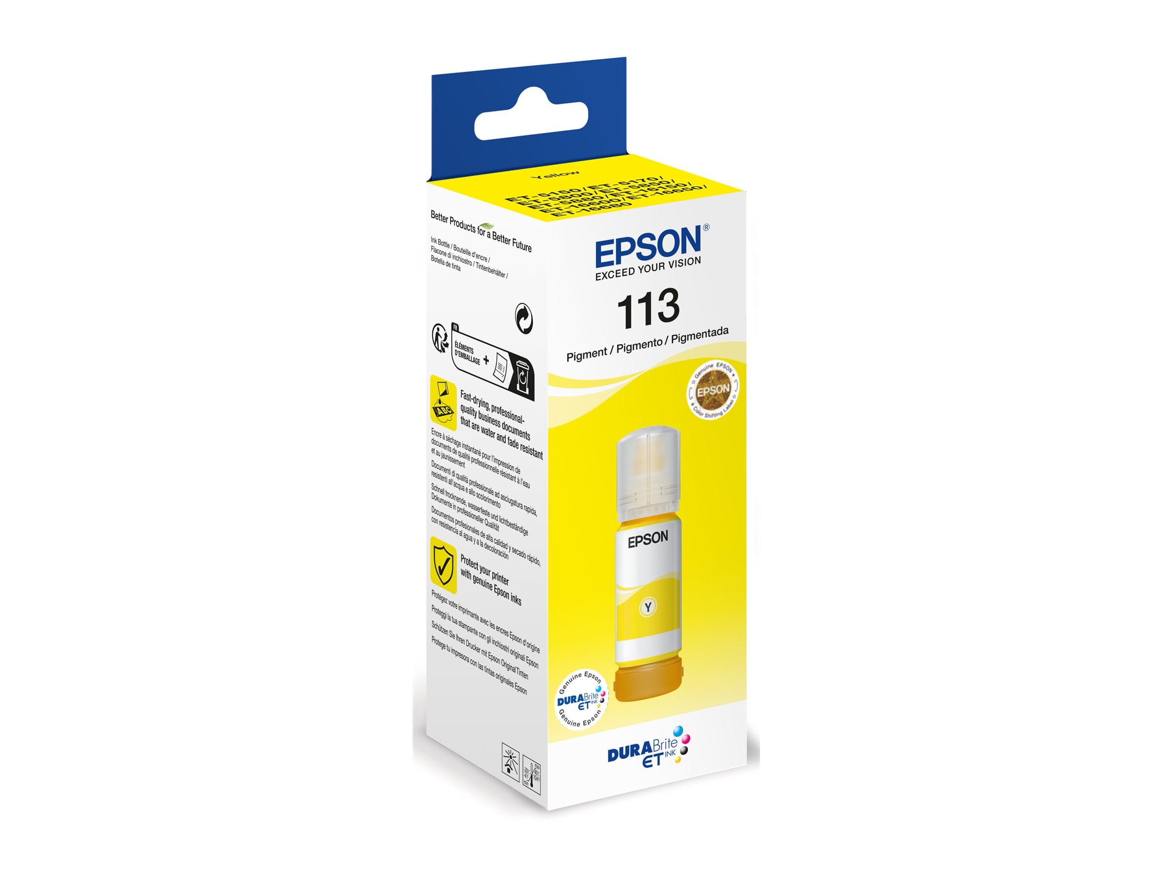 Epson EcoTank 113 - 70 ml - Gelb - original