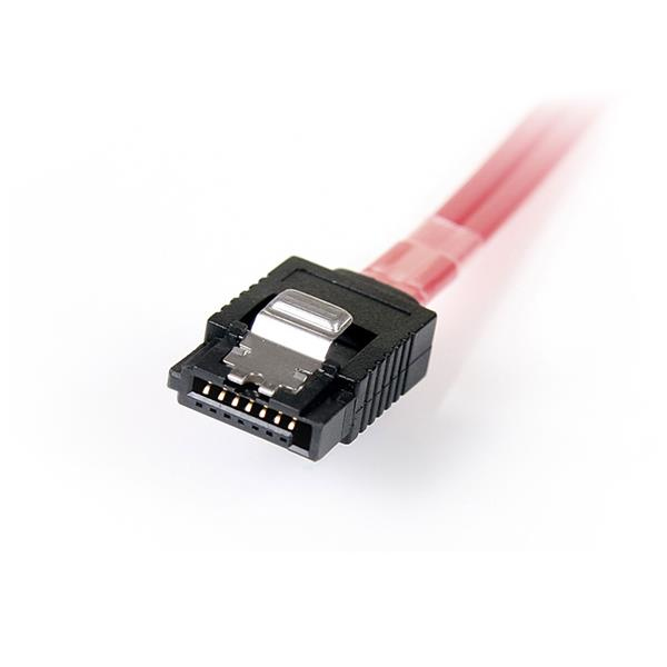 StarTech.com Serial ATA SCSI SAS Kabel 50cm - SFF-8087 auf 4x SATA mit Lasche - Mini SAS auf SATA Kabel 1x SFF8087 Stecker 4x S-ATA Buchse - SATA- / SAS-Kabel - Serial ATA 150/300/600 - 4-Lane - SATA (R)