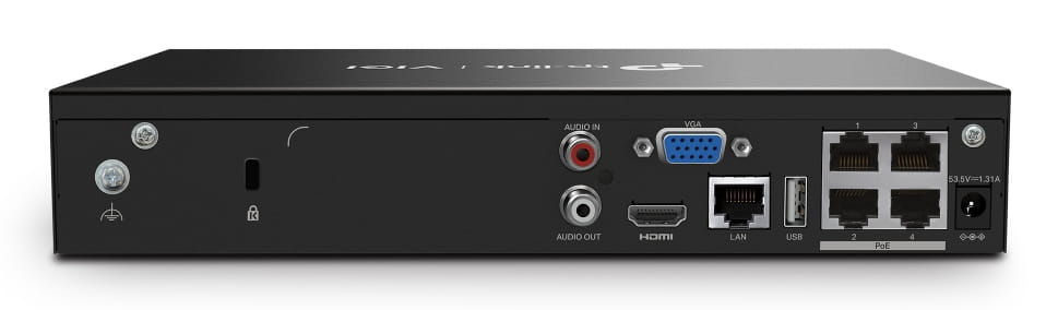 TP-LINK VIGI NVR1004H-4P V1 - NVR - 4 Kanäle