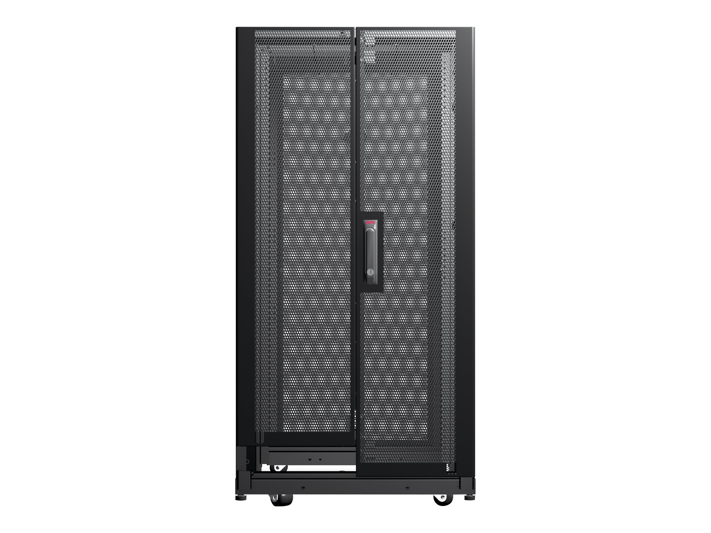 APC NetShelter AV Enclosure with Sides and 10-32 Threaded Rails APC NetShelter AV Enclosure with Sides and 10-32 Threaded Rails