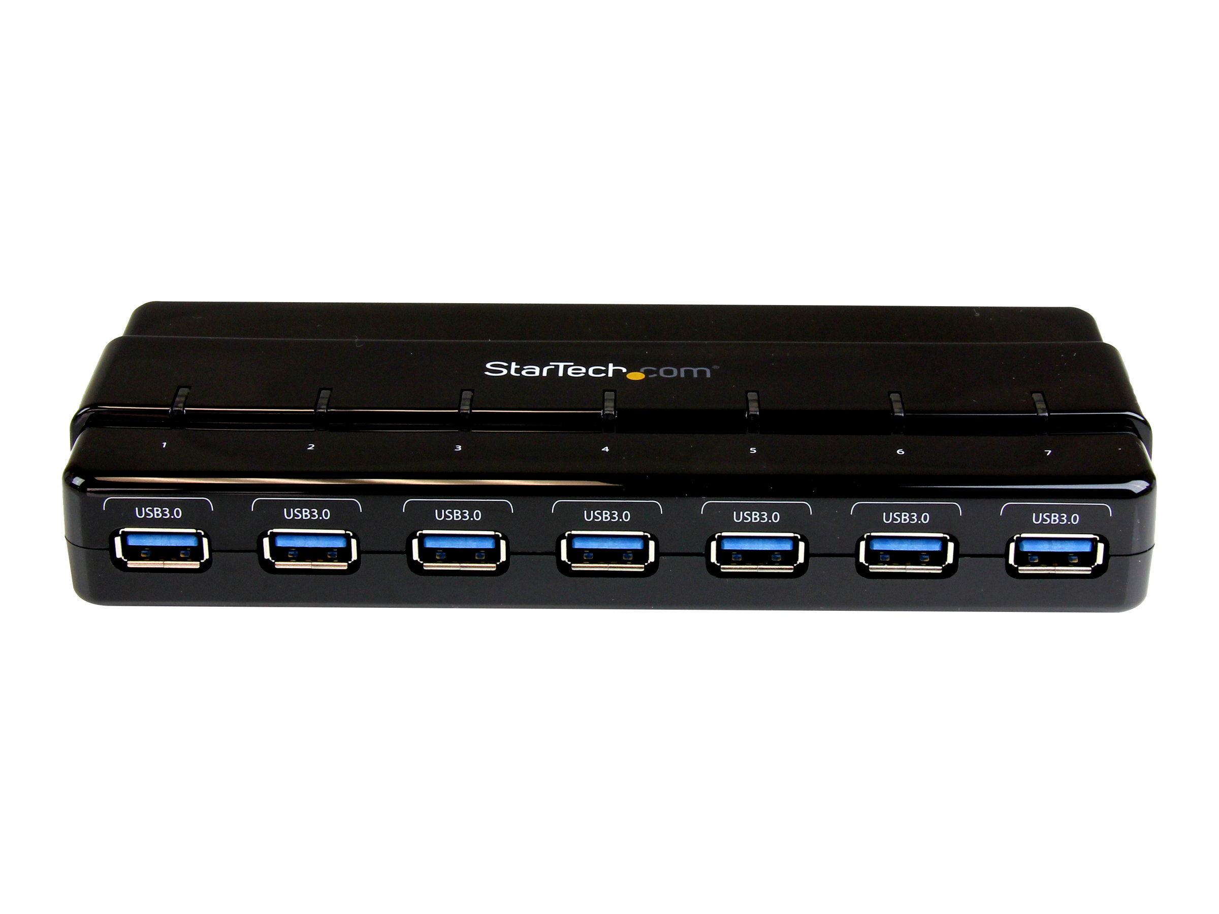 StarTech.com 7 Port USB 3.0 SuperSpeed Hub - USB 3 Hub Netzteil / Stromanschluss und Kabel StarTech.com 7 Port USB 3.0 SuperSpeed Hub - USB 3 Hub Netzteil / Stromanschluss und Kabel