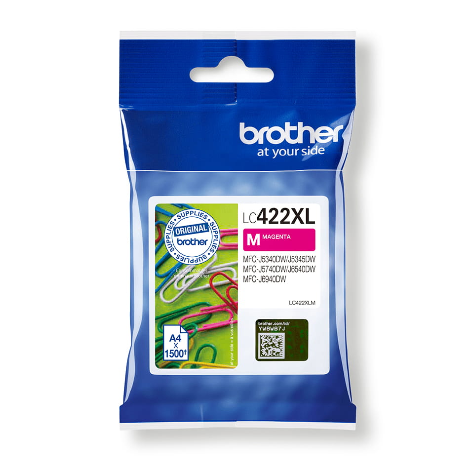 Brother LC422XLM - Magenta - original - Tintenpatrone