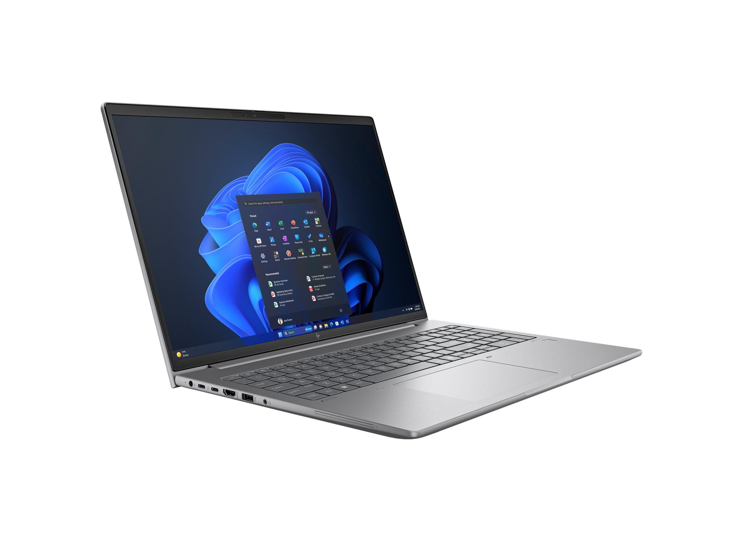 HP ZBook Power G11 A Mobile Workstation - AMD Ryzen 9 8945HS / 4 GHz - Win 11 Pro - RTX 3000 Ada - 64 GB RAM - 1 TB SSD NVMe, TLC - 40.6 cm (16")