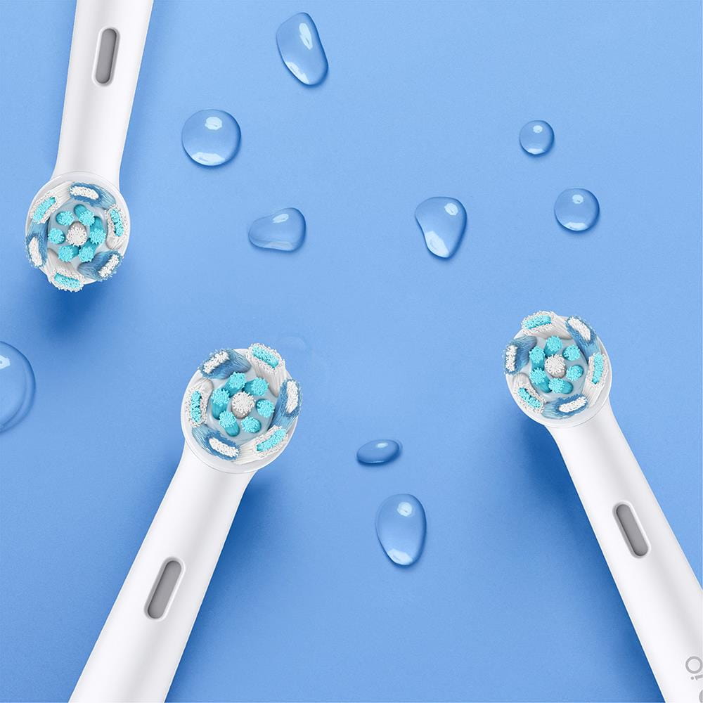 Oral-B iO 4210201362982, Erwachsener, Rotierende Zahnbürste, Tägliche Pflege, Tiefenreinigung, Zahnfleischpflege, Sensibel, für weiße Zähne, Weiß, Weiß, Rund
