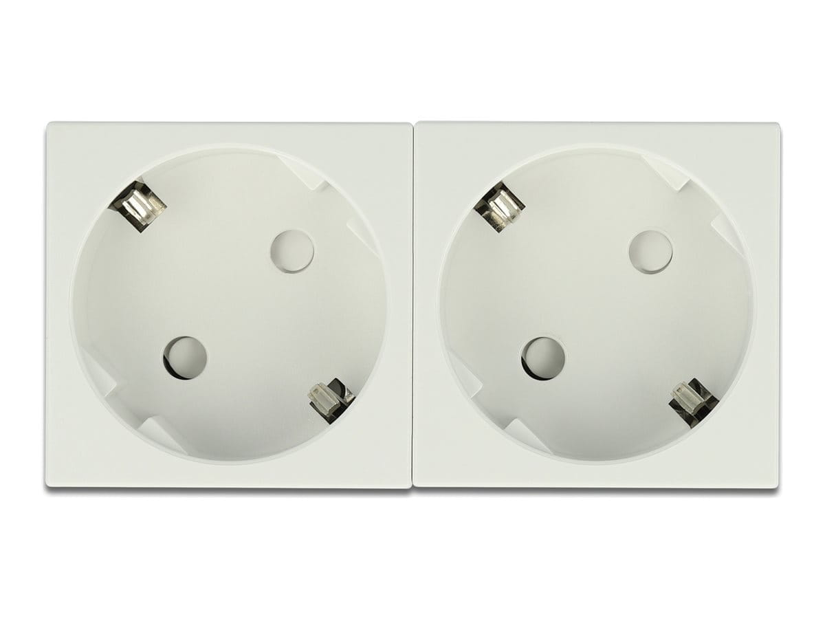 Delock Easy 45 - Steckdose - 2P - Typ F - mit