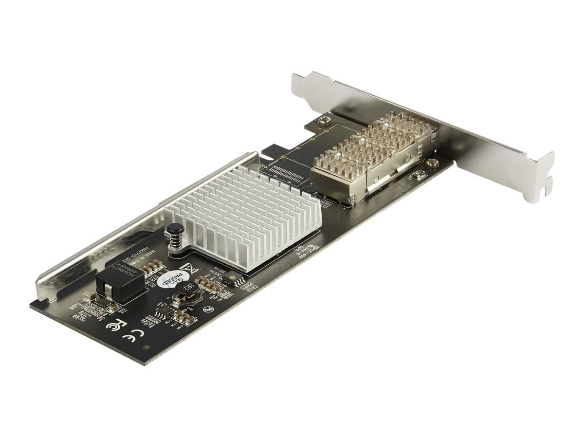 StarTech.com 1 Port 40G QSFP+ Netzwerkkarte - Intel XL710 Open QSFP+ Converged Adapter - PCIe x8 40 Gigabit NIC - 40GbE LWL LAN Karte - Dell PowerEdge HPE ProLiant (PEX40GQSFPI)
