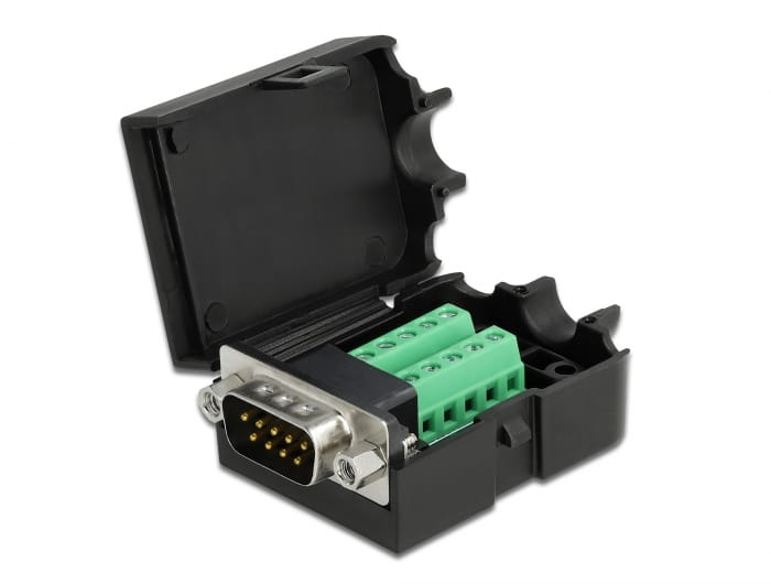 Delock VGA-Adapter - DB-9 (M) zu 10-poliger