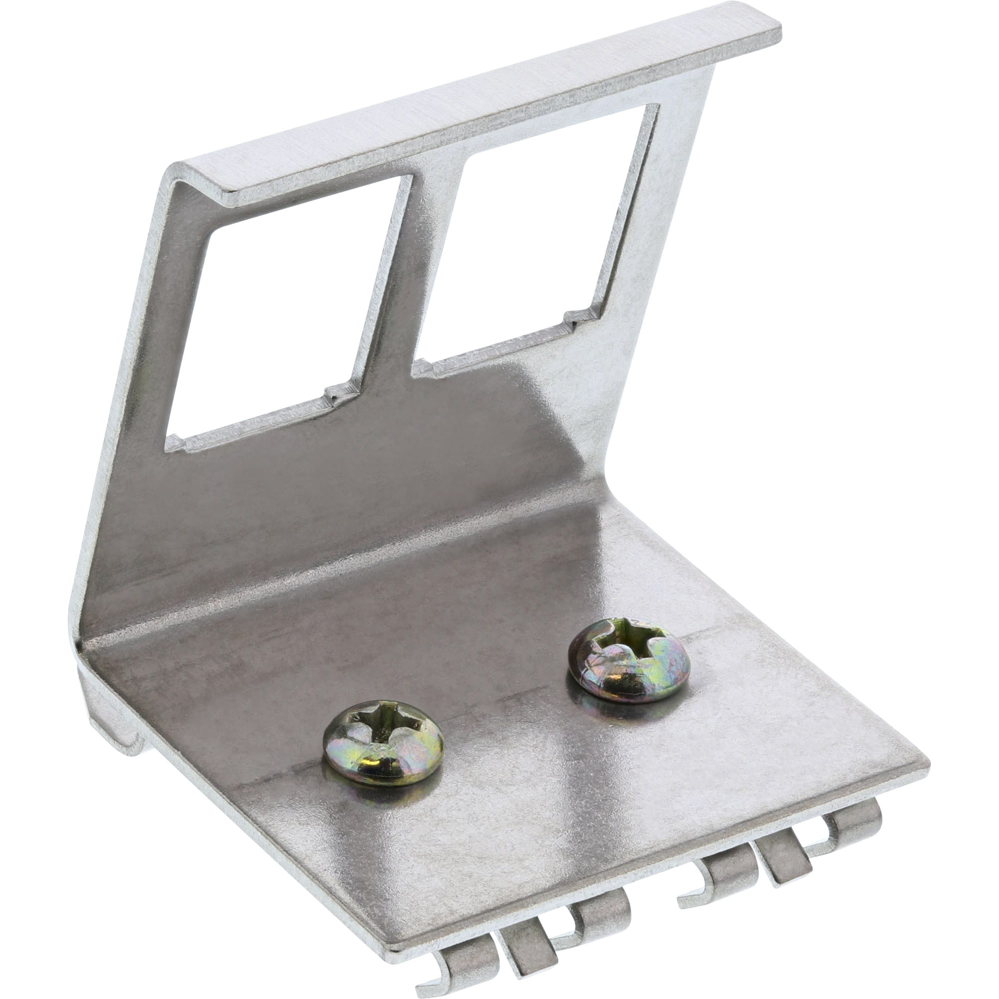 InLine Keystone SNAP-In Metall-Modulhalter - 2-fach für Hutschiene