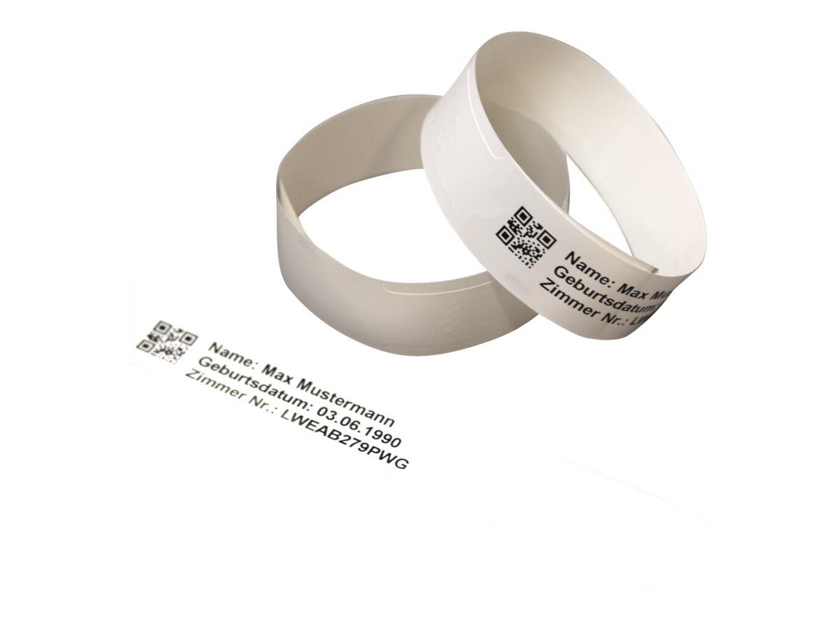Brother Klebeverschluss - weiß - 25 x 279 mm 200 Stck. (1 Rolle(n)