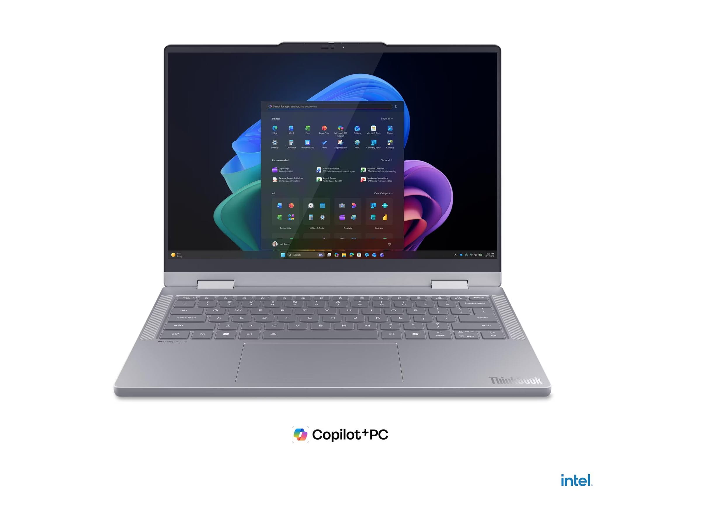 Lenovo ThinkBook 14 2-in-1 G6 IPL 22AR - Flip-Design - Intel Core Ultra 5 325 / 2.1 GHz - Win 11 Pro - Intel Graphics - 16 GB RAM - 512 GB SSD NVMe - 35.6 cm (14")