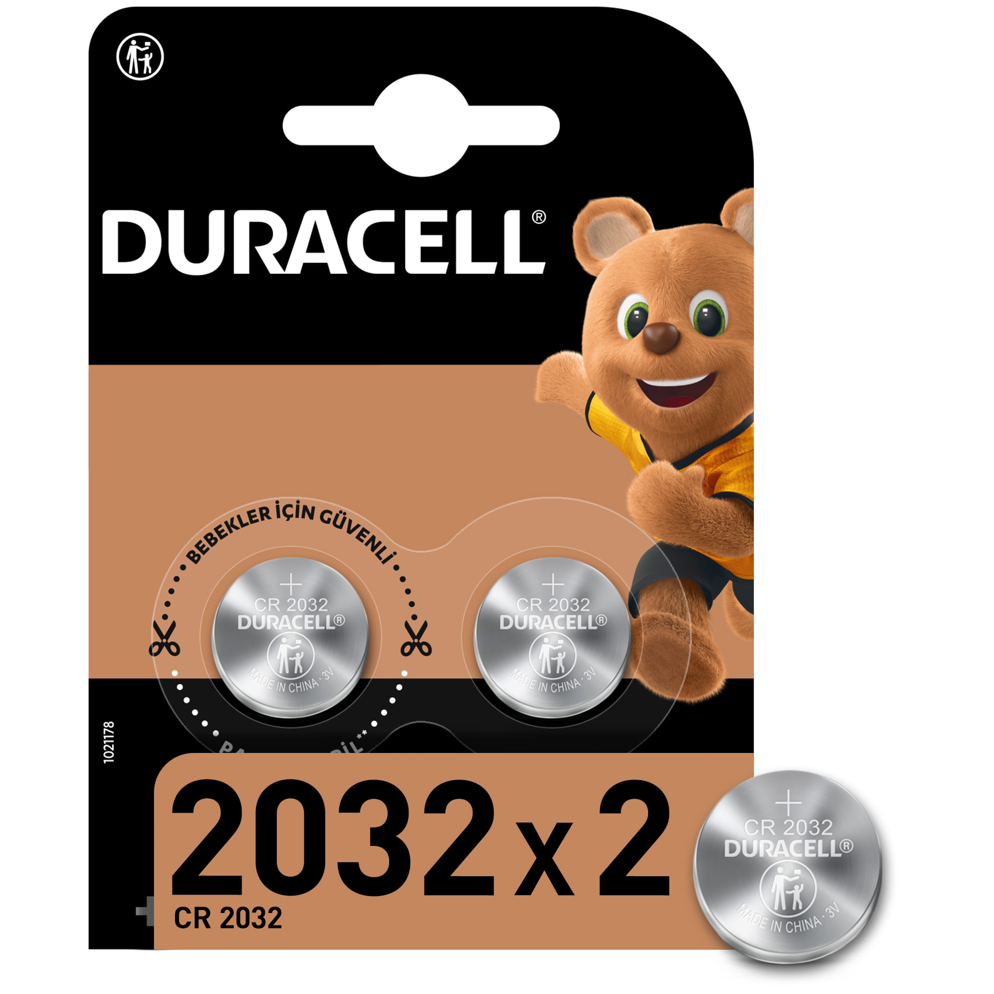 Duracell Electronics DL2032B2 - Batterie 2 x